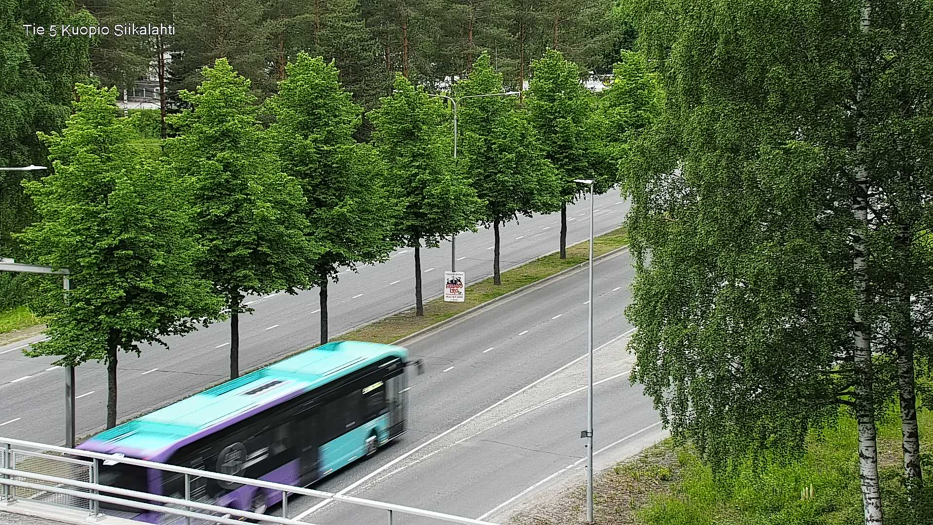 Weather Camera Image Road 5 Kuopio, Siikalahti, Kuopio, Pohjois-Savo