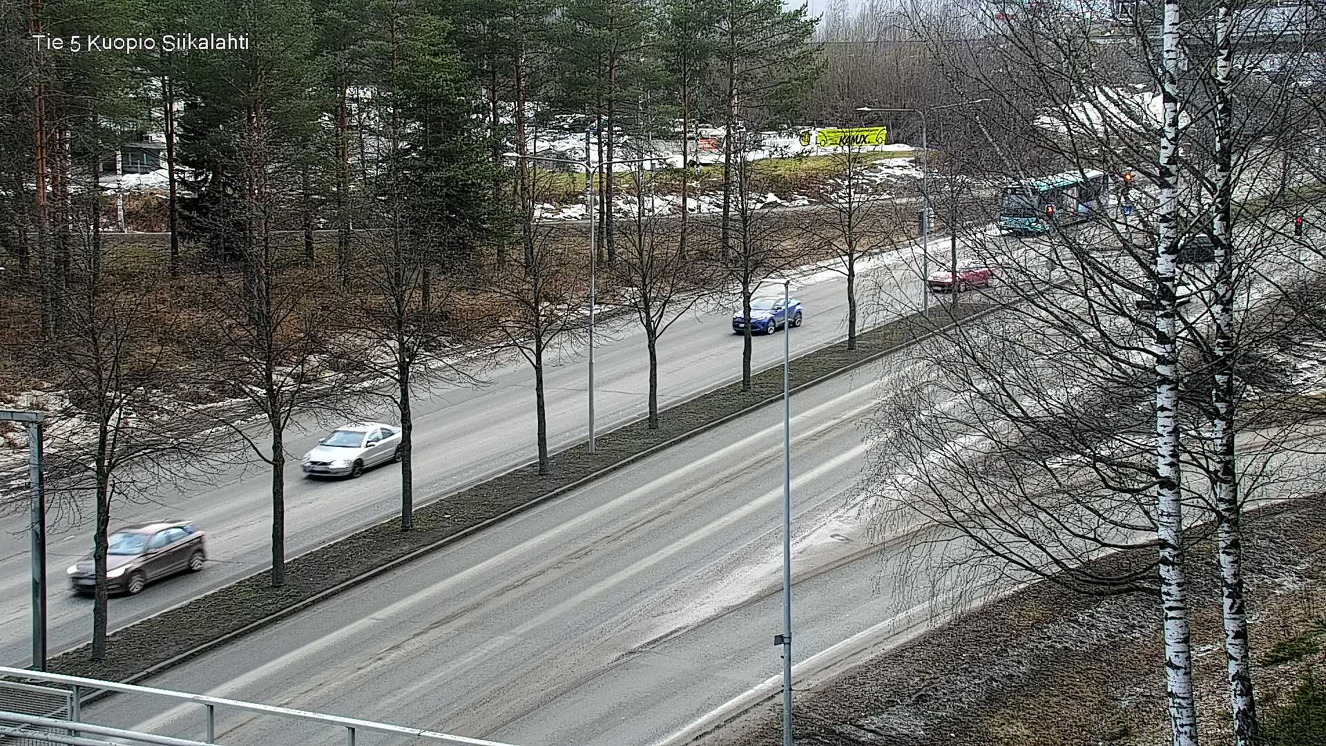 Weather Camera Image Road 5 Kuopio, Siikalahti, Kuopio, Pohjois-Savo