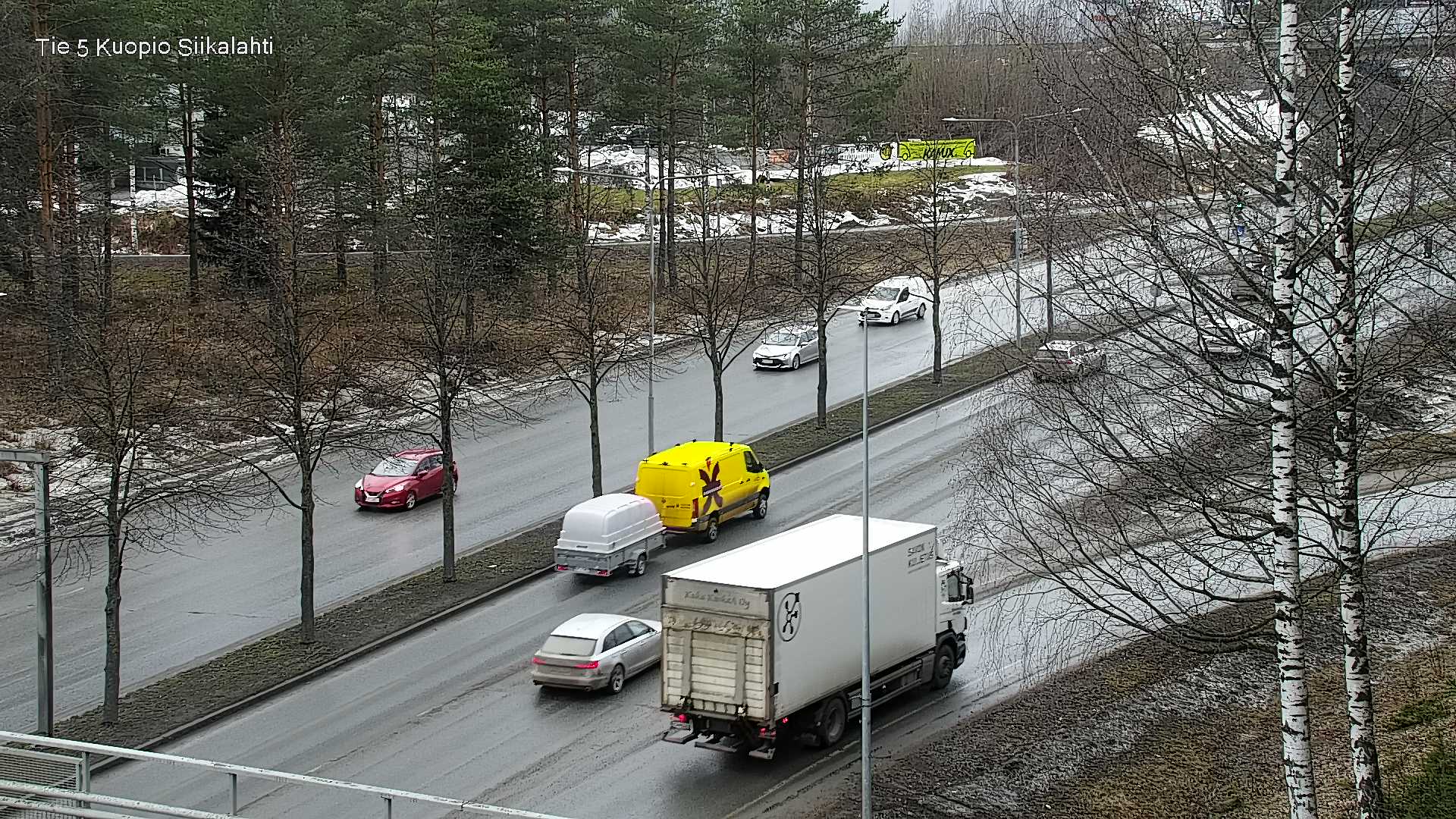 Weather Camera Image Väg 5 Kuopio, Siikalahti, Kuopio, Pohjois-Savo