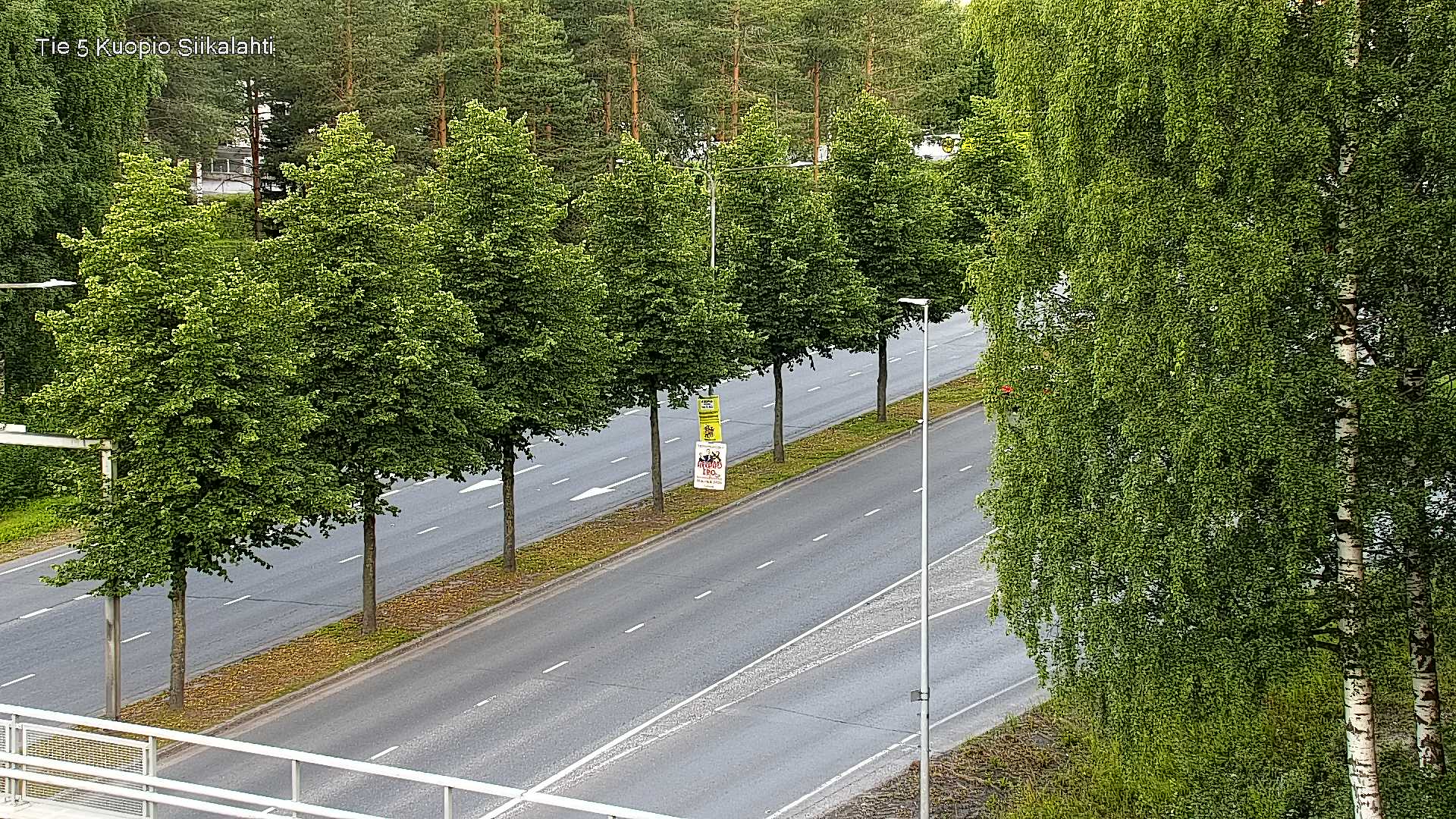 Weather Camera Image Road 5 Kuopio, Siikalahti, Kuopio, Pohjois-Savo