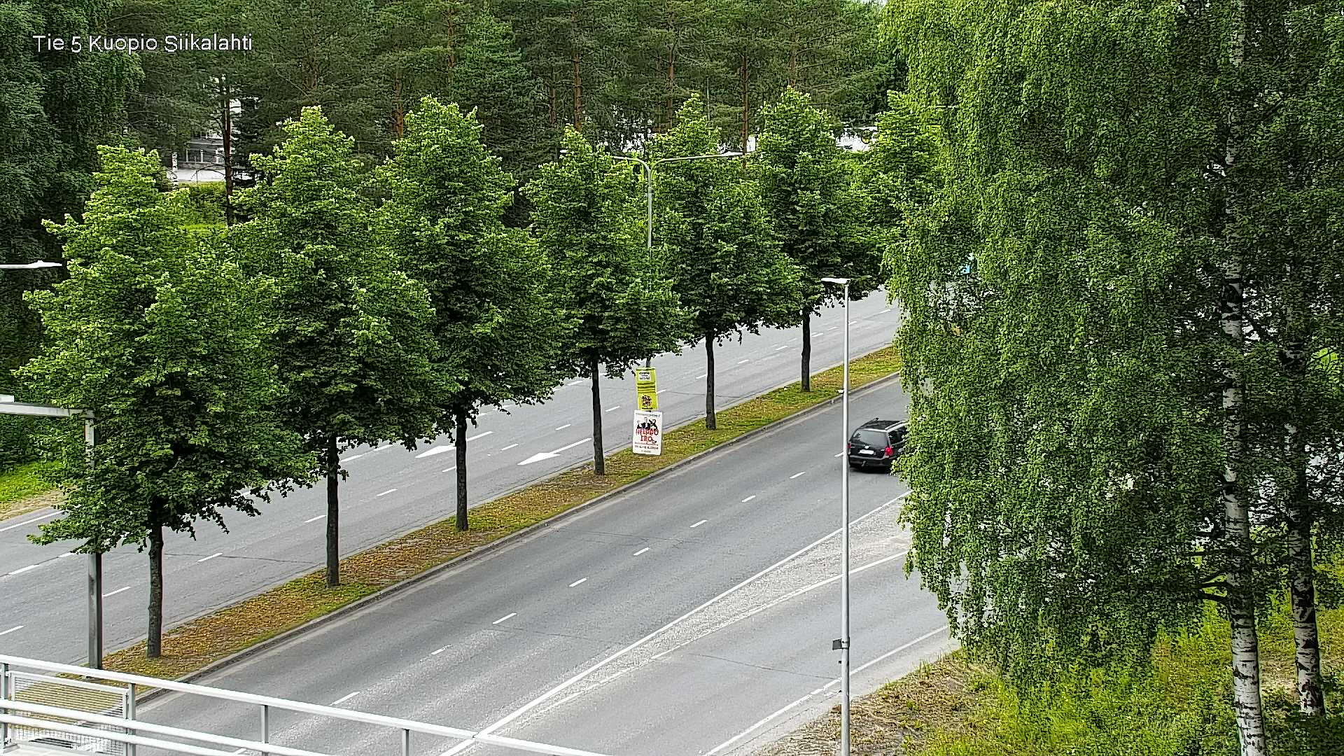 Weather Camera Image Road 5 Kuopio, Siikalahti, Kuopio, Pohjois-Savo