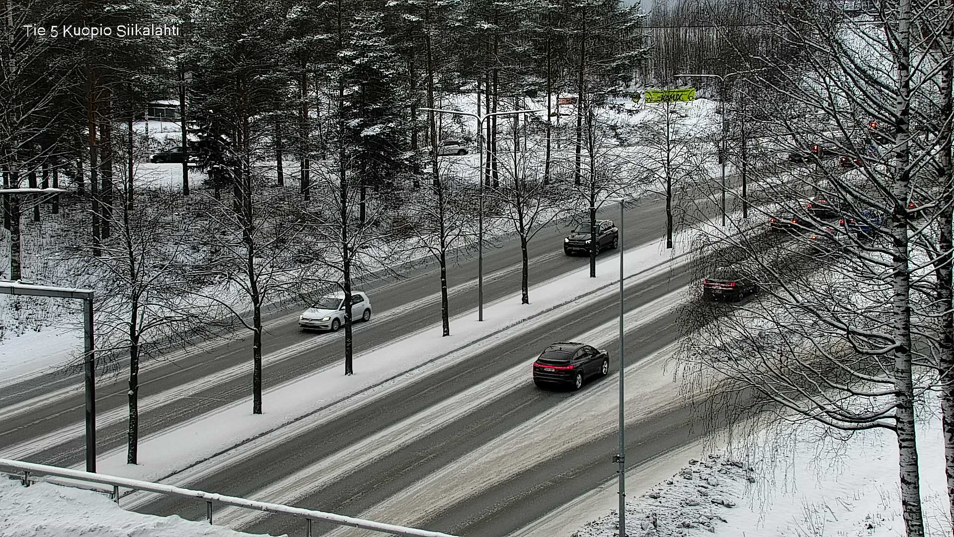 Weather Camera Image Väg 5 Kuopio, Siikalahti, Kuopio, Pohjois-Savo