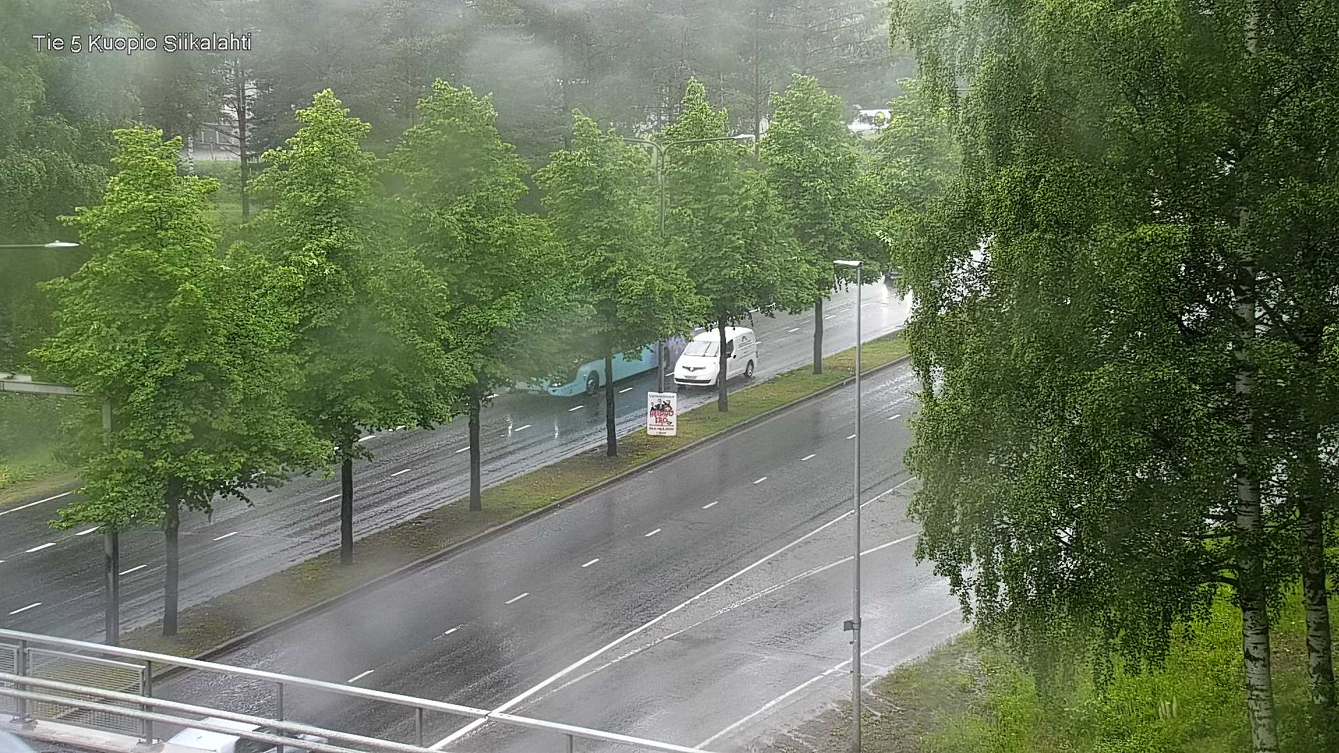 Weather Camera Image Väg 5 Kuopio, Siikalahti, Kuopio, Pohjois-Savo