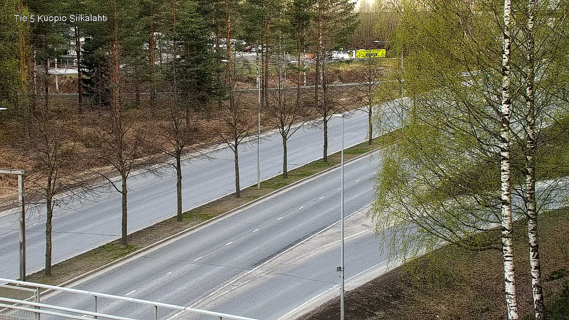 Weather Camera Image Road 5 Kuopio, Siikalahti, Kuopio, Pohjois-Savo