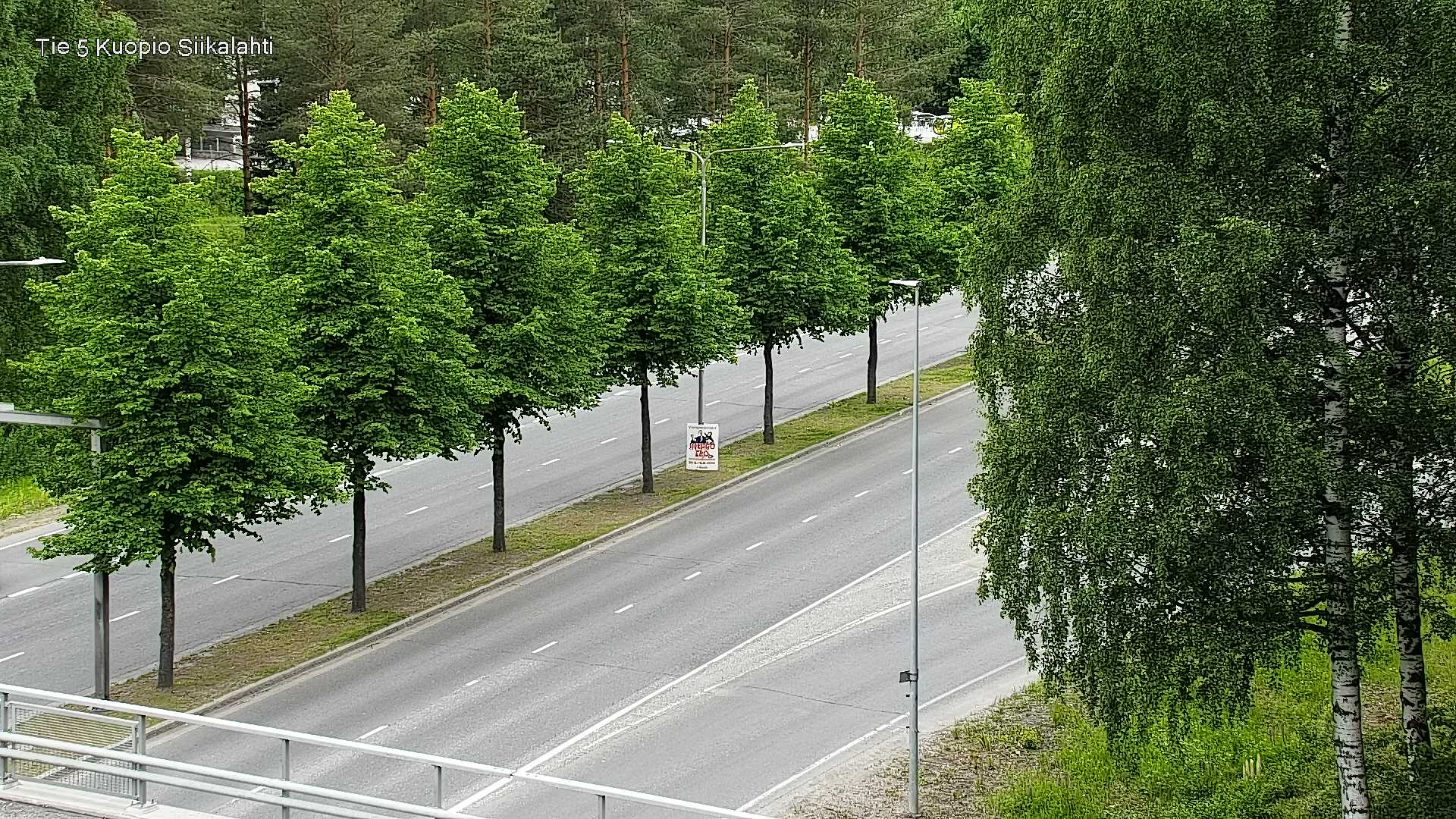 Weather Camera Image Road 5 Kuopio, Siikalahti, Kuopio, Pohjois-Savo