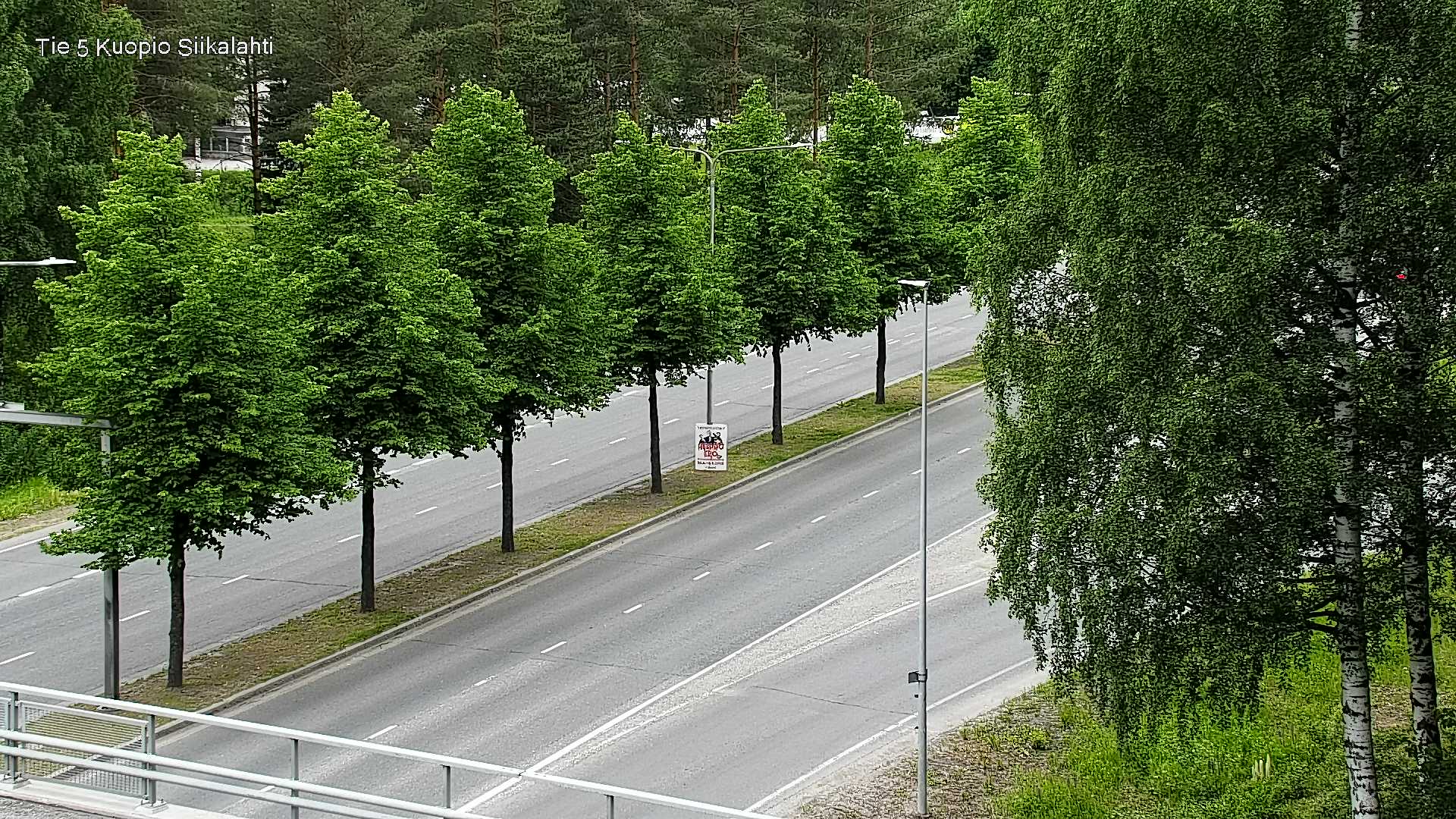 Weather Camera Image Road 5 Kuopio, Siikalahti, Kuopio, Pohjois-Savo