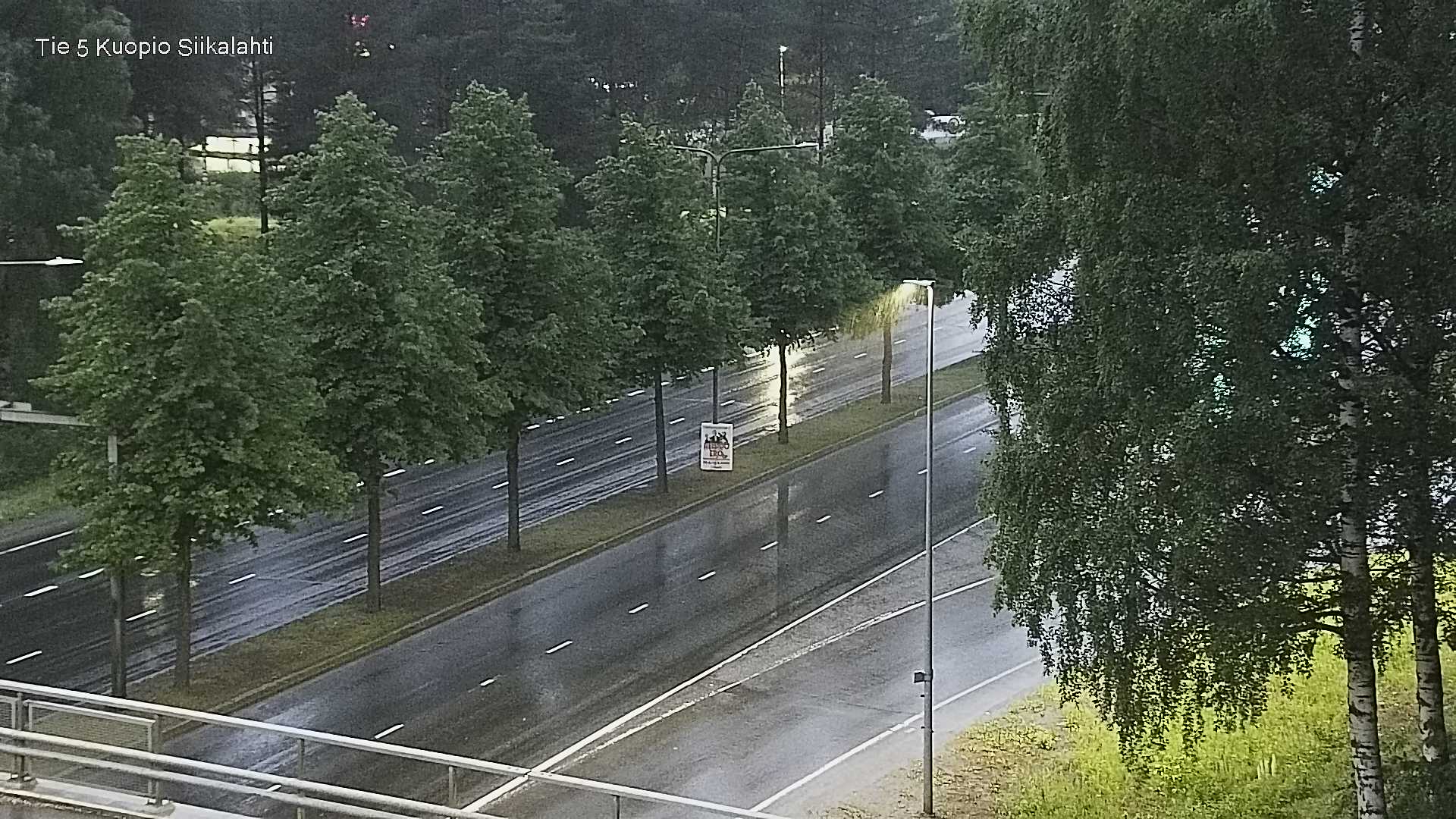 Weather Camera Image Road 5 Kuopio, Siikalahti, Kuopio, Pohjois-Savo
