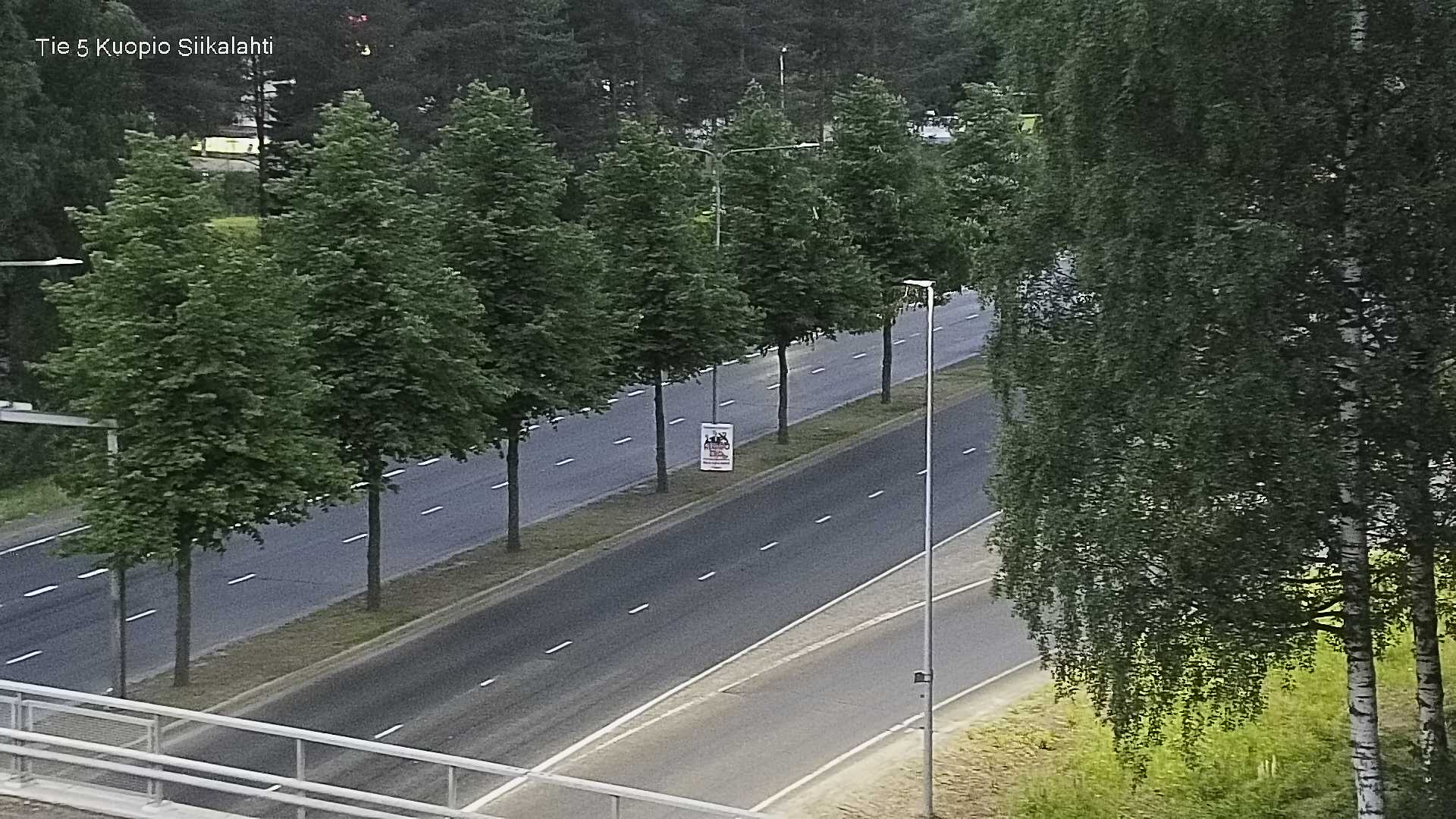 Weather Camera Image Road 5 Kuopio, Siikalahti, Kuopio, Pohjois-Savo