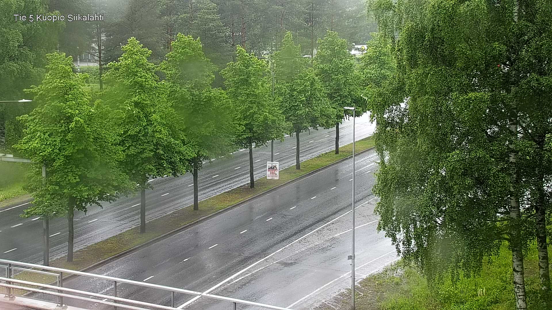 Weather Camera Image Väg 5 Kuopio, Siikalahti, Kuopio, Pohjois-Savo