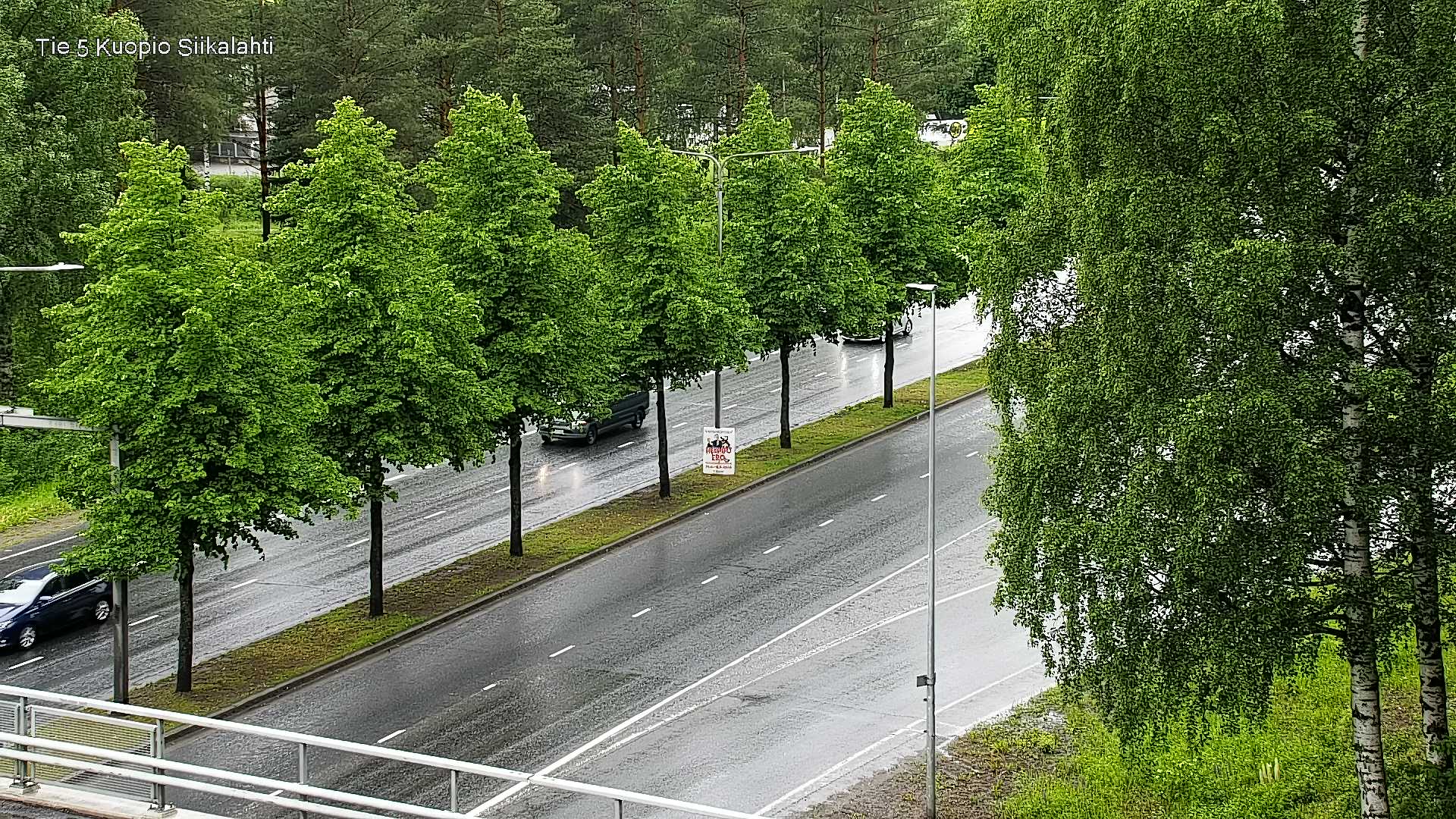 Weather Camera Image Väg 5 Kuopio, Siikalahti, Kuopio, Pohjois-Savo