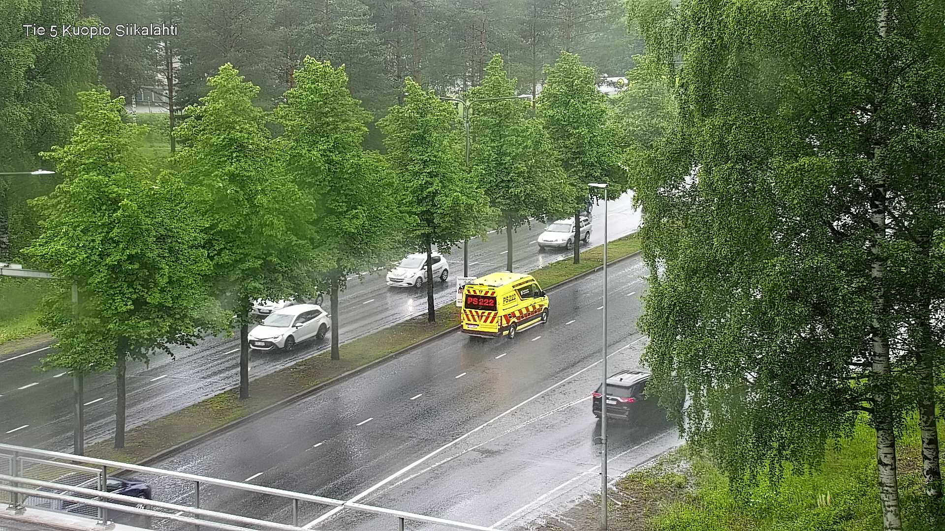 Weather Camera Image Väg 5 Kuopio, Siikalahti, Kuopio, Pohjois-Savo