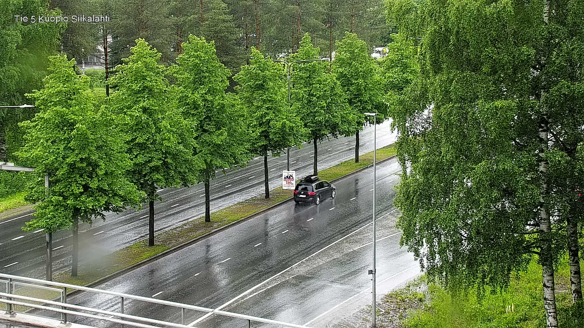 Weather Camera Image Väg 5 Kuopio, Siikalahti, Kuopio, Pohjois-Savo
