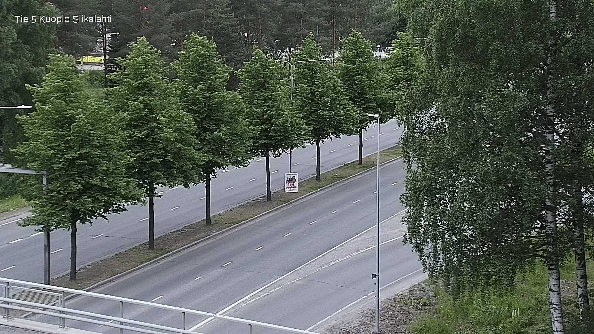 Weather Camera Image Road 5 Kuopio, Siikalahti, Kuopio, Pohjois-Savo