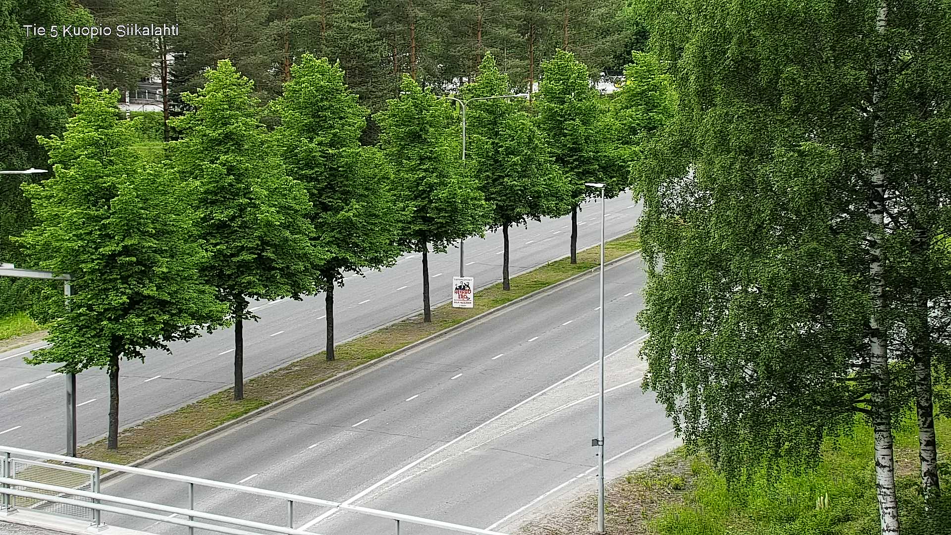 Weather Camera Image Road 5 Kuopio, Siikalahti, Kuopio, Pohjois-Savo