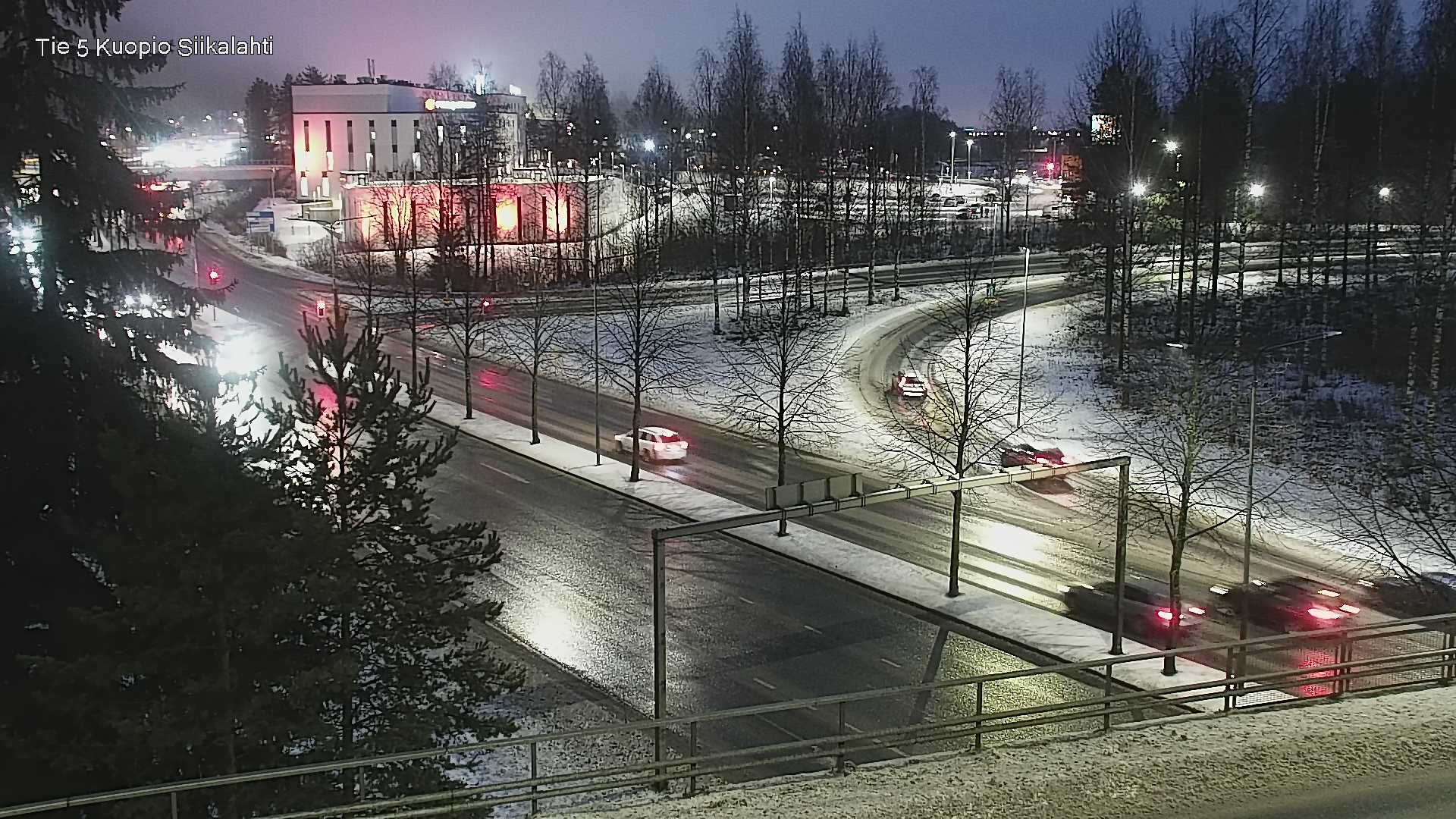 Weather Camera Image Road 5 Kuopio, Siikalahti, Kuopio, Pohjois-Savo