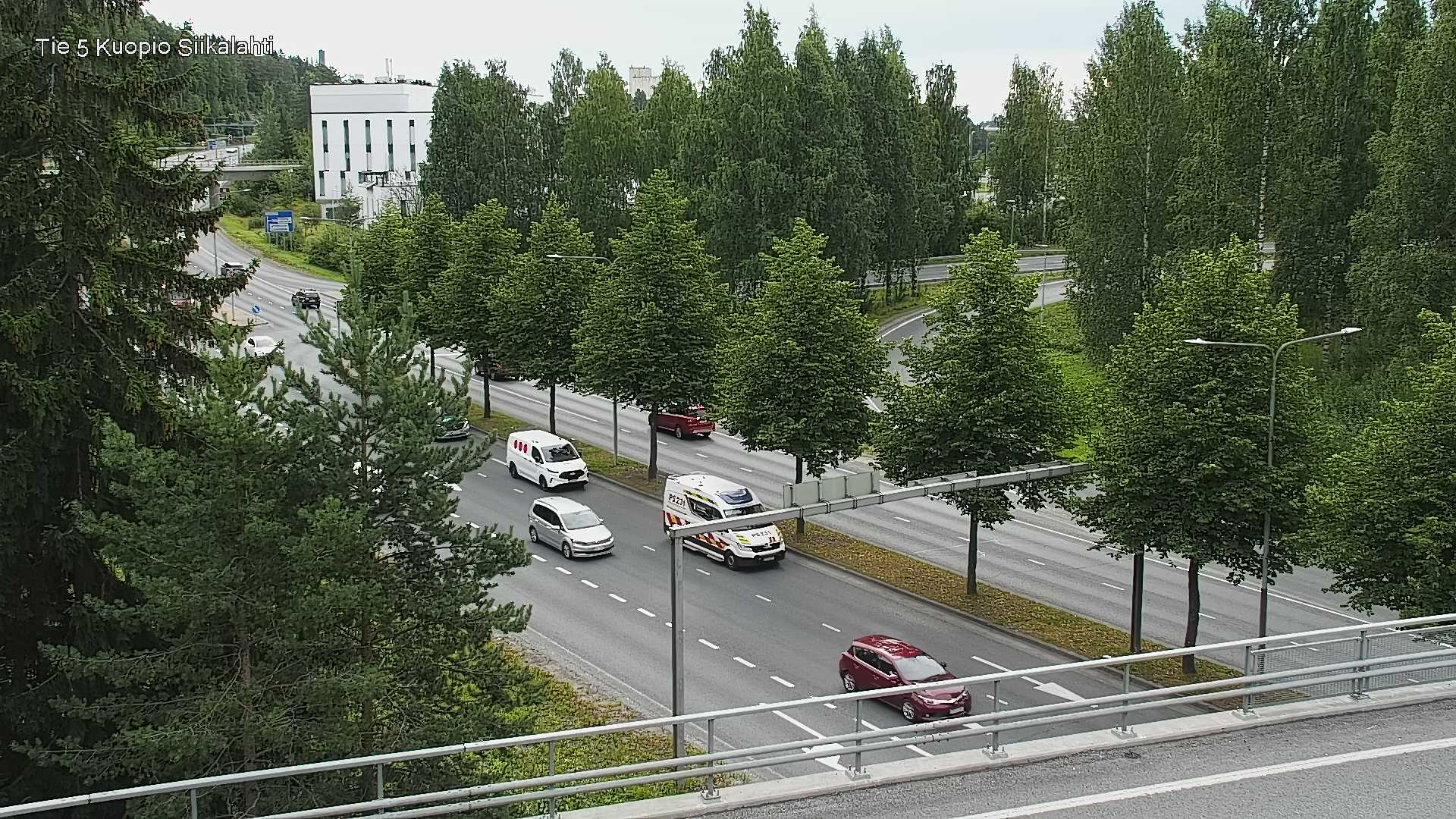Weather Camera Image Road 5 Kuopio, Siikalahti, Kuopio, Pohjois-Savo