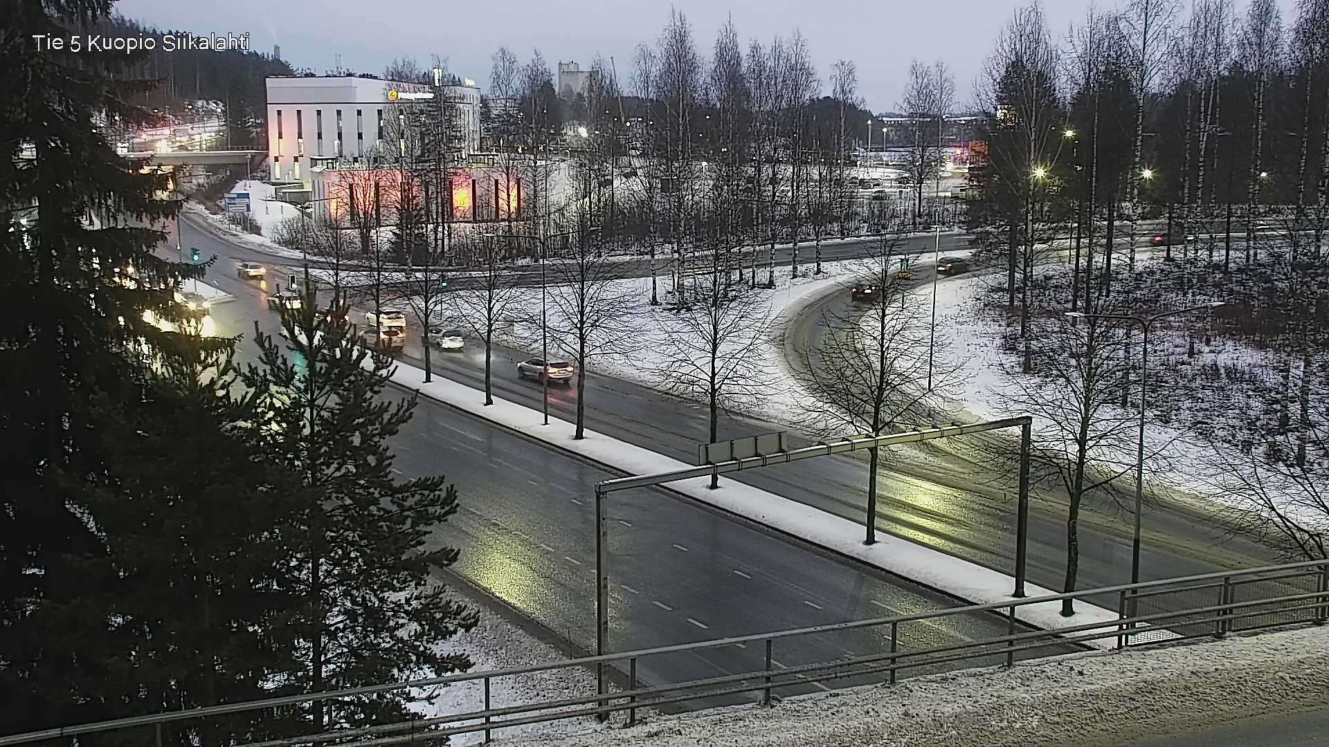 Weather Camera Image Road 5 Kuopio, Siikalahti, Kuopio, Pohjois-Savo