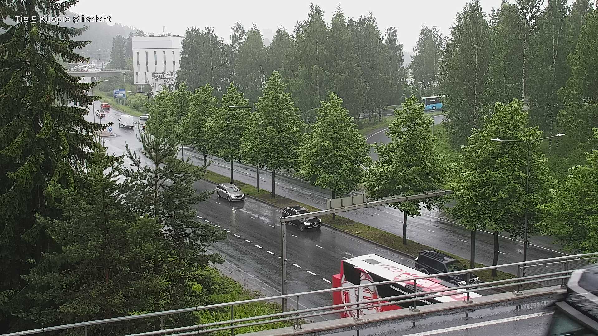 Weather Camera Image Väg 5 Kuopio, Siikalahti, Kuopio, Pohjois-Savo