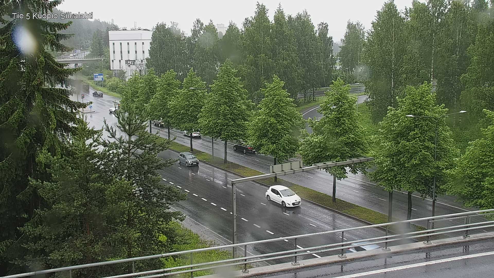 Weather Camera Image Väg 5 Kuopio, Siikalahti, Kuopio, Pohjois-Savo