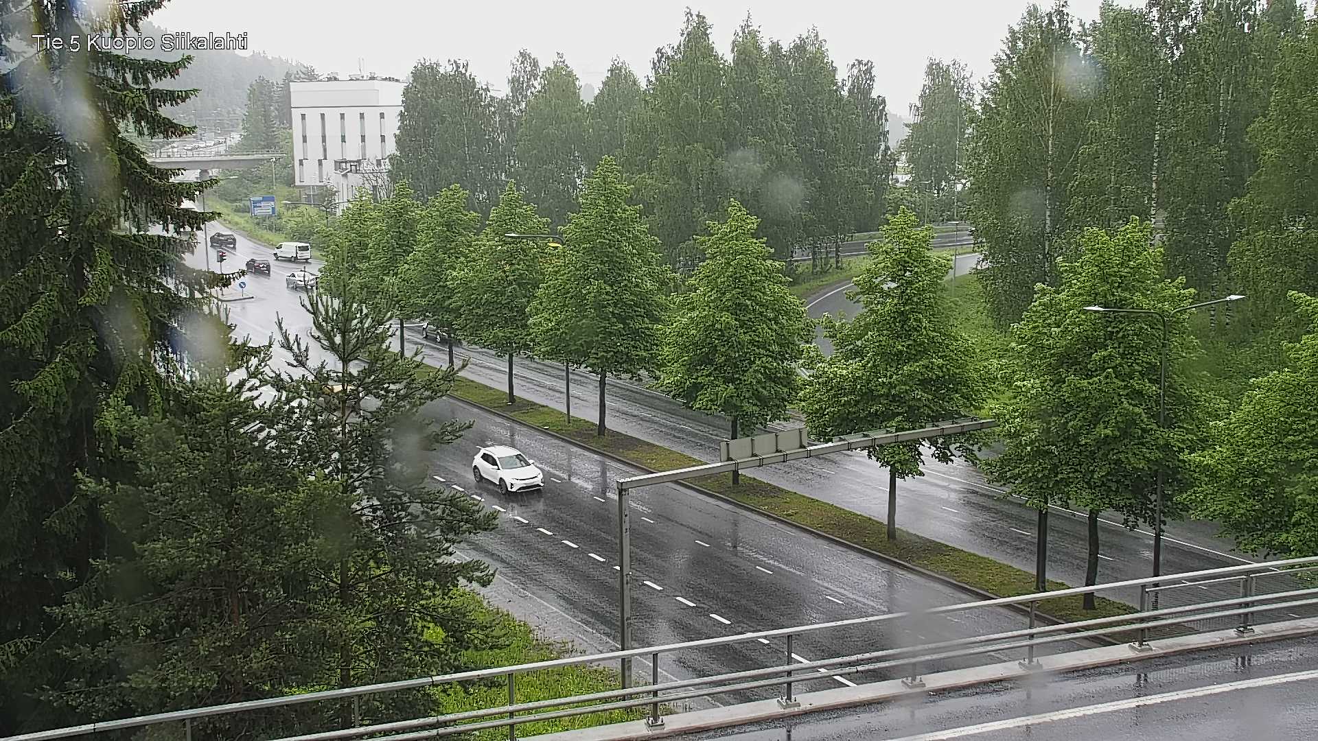 Weather Camera Image Väg 5 Kuopio, Siikalahti, Kuopio, Pohjois-Savo