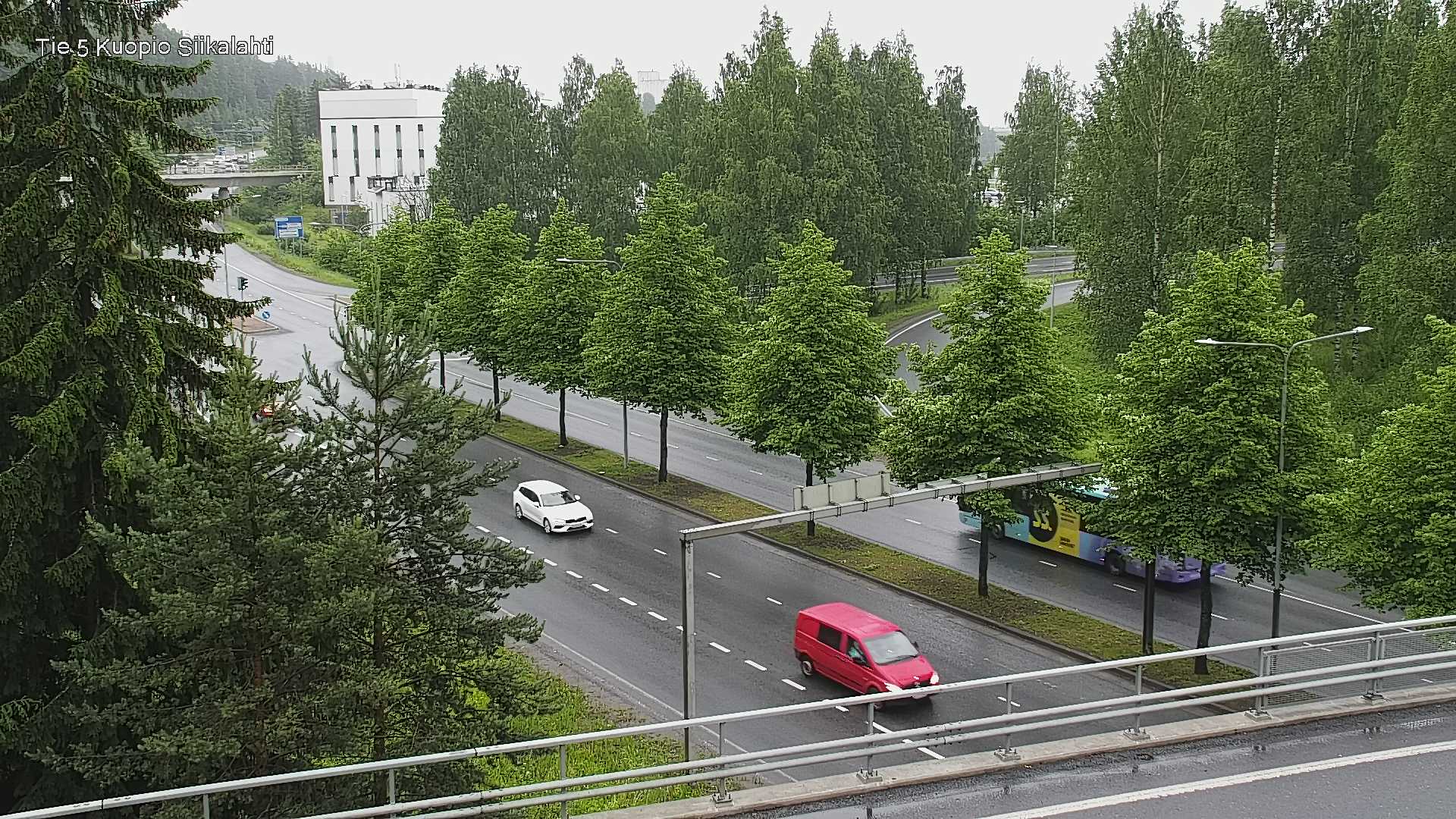Weather Camera Image Väg 5 Kuopio, Siikalahti, Kuopio, Pohjois-Savo