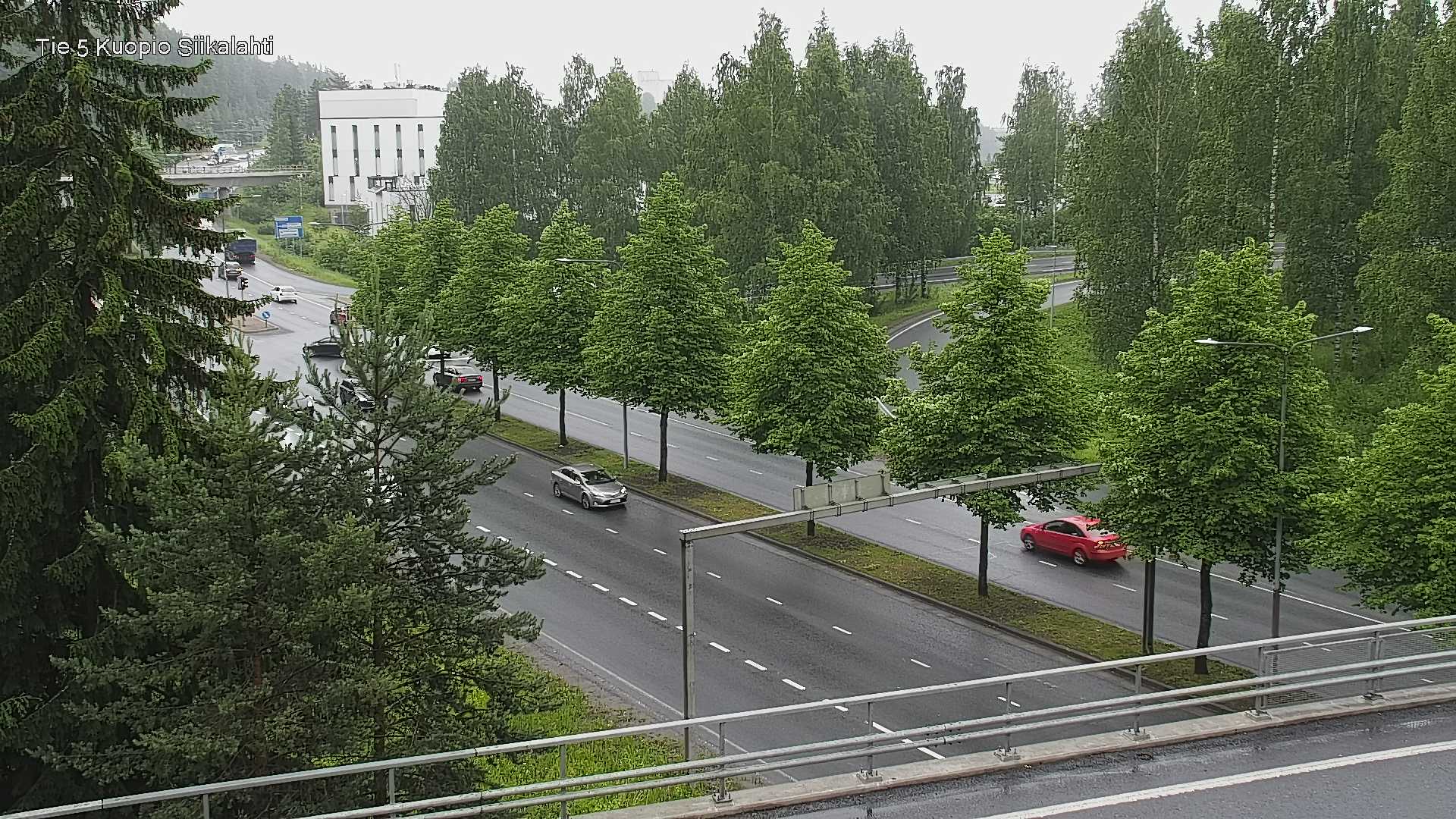 Weather Camera Image Väg 5 Kuopio, Siikalahti, Kuopio, Pohjois-Savo