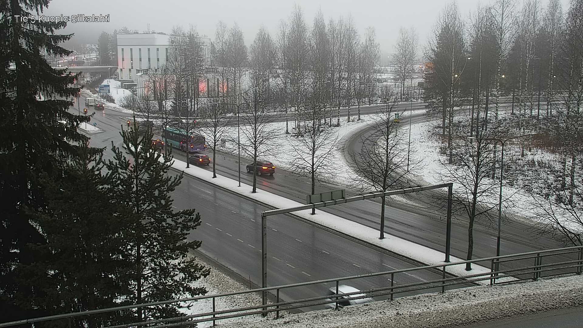Weather Camera Image Road 5 Kuopio, Siikalahti, Kuopio, Pohjois-Savo