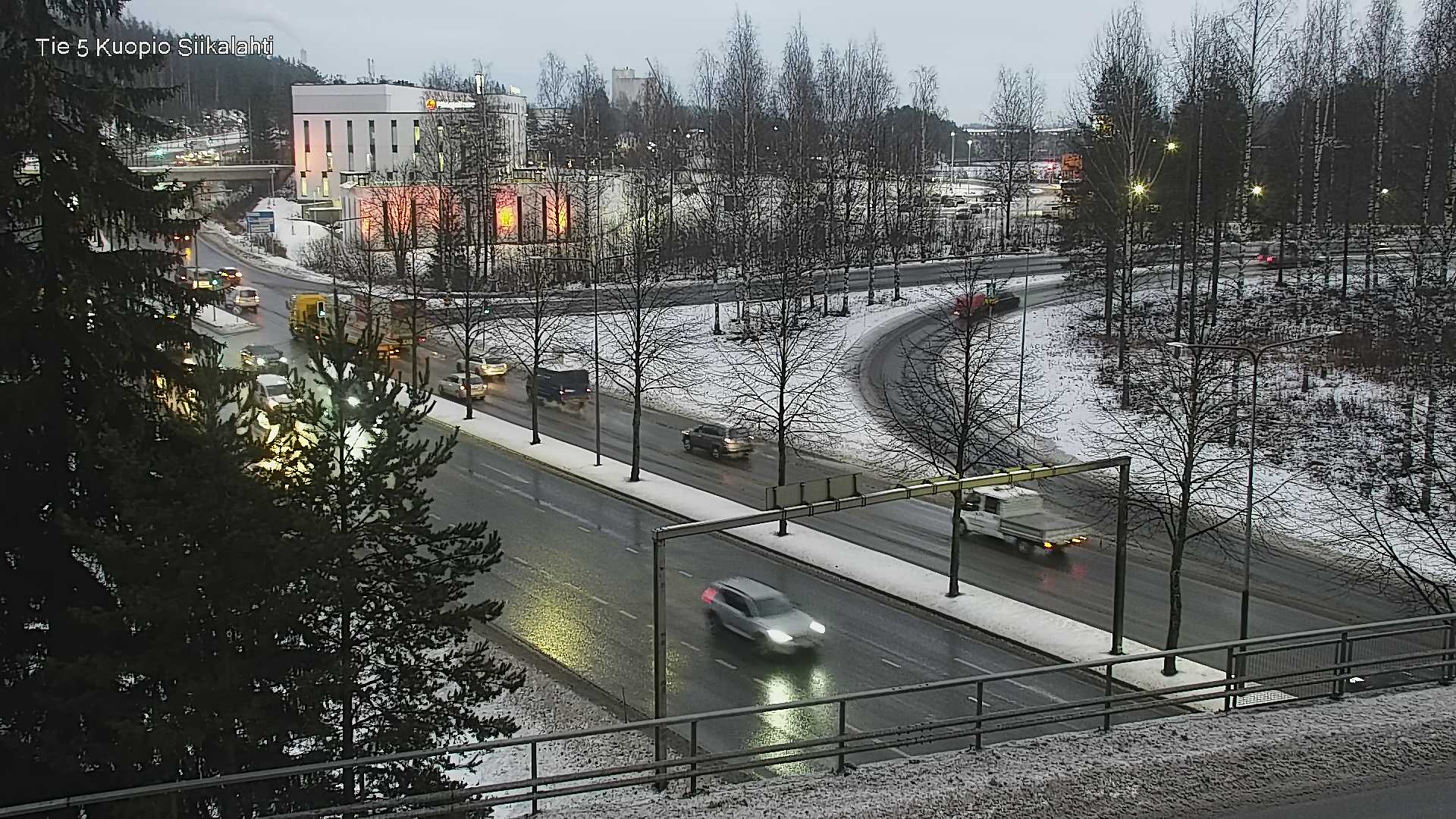 Weather Camera Image Road 5 Kuopio, Siikalahti, Kuopio, Pohjois-Savo