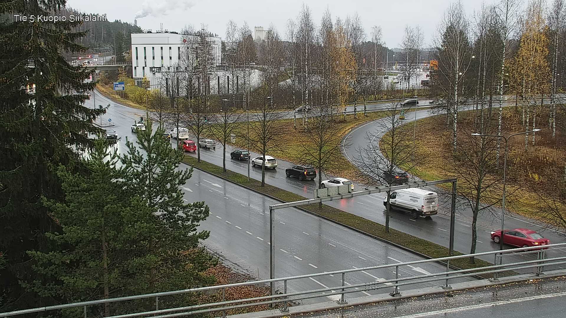 Weather Camera Image Väg 5 Kuopio, Siikalahti, Kuopio, Pohjois-Savo