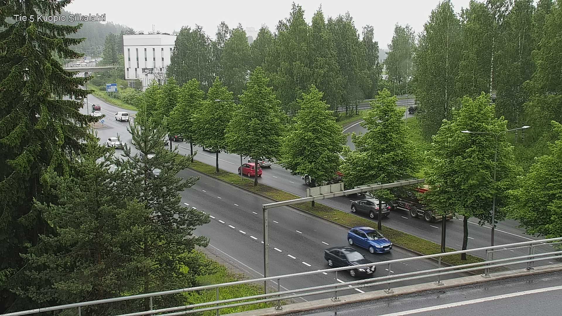 Weather Camera Image Väg 5 Kuopio, Siikalahti, Kuopio, Pohjois-Savo