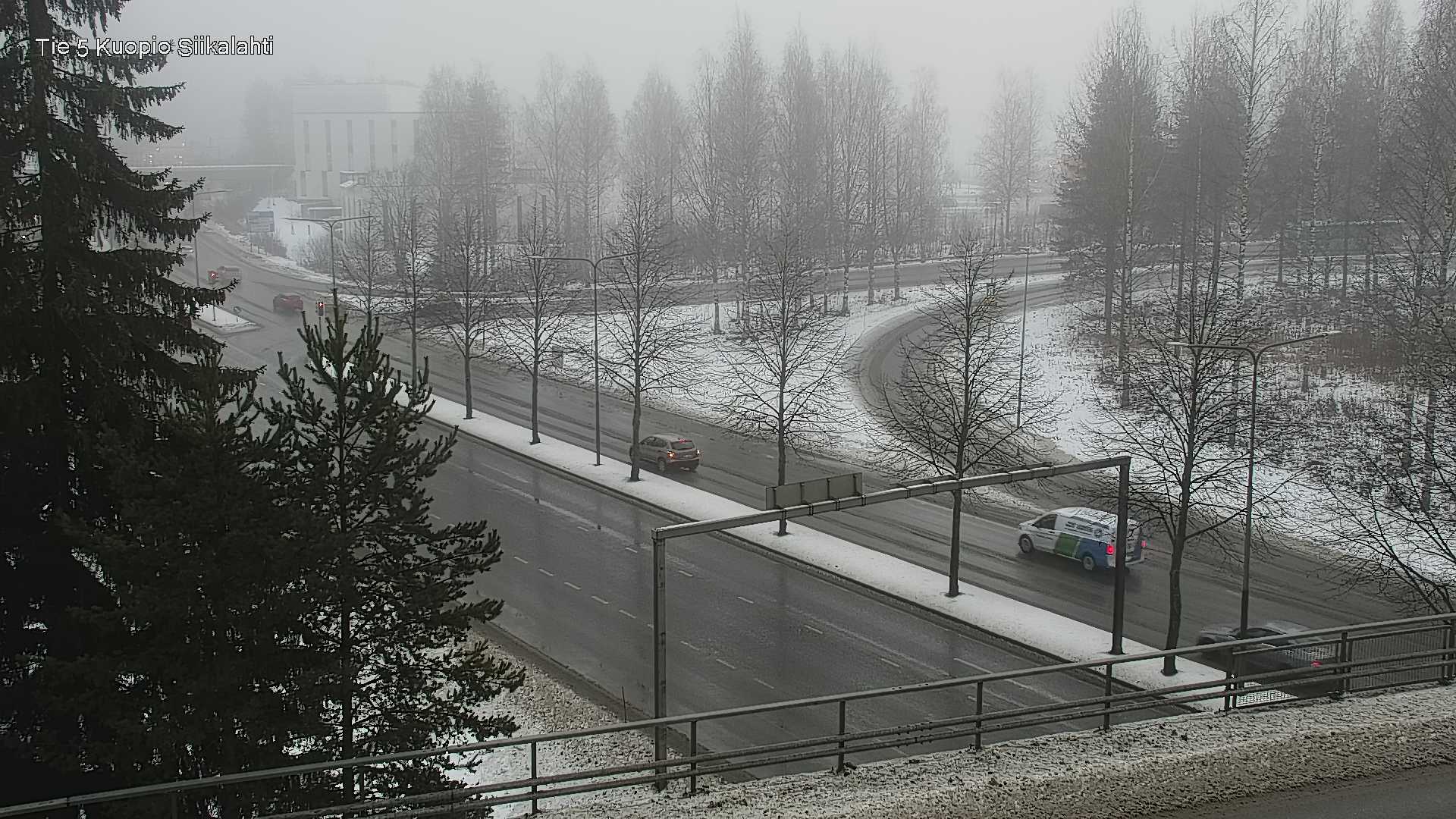 Weather Camera Image Road 5 Kuopio, Siikalahti, Kuopio, Pohjois-Savo
