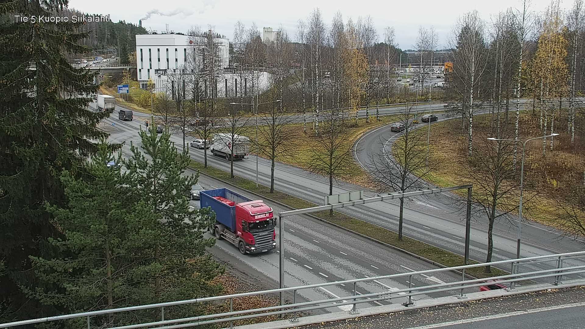 Weather Camera Image Väg 5 Kuopio, Siikalahti, Kuopio, Pohjois-Savo