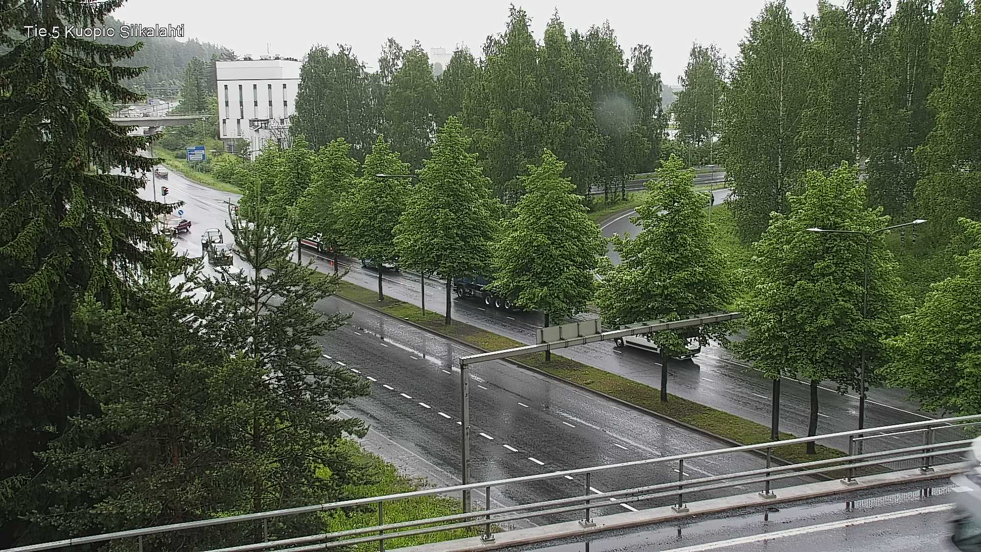 Weather Camera Image Väg 5 Kuopio, Siikalahti, Kuopio, Pohjois-Savo