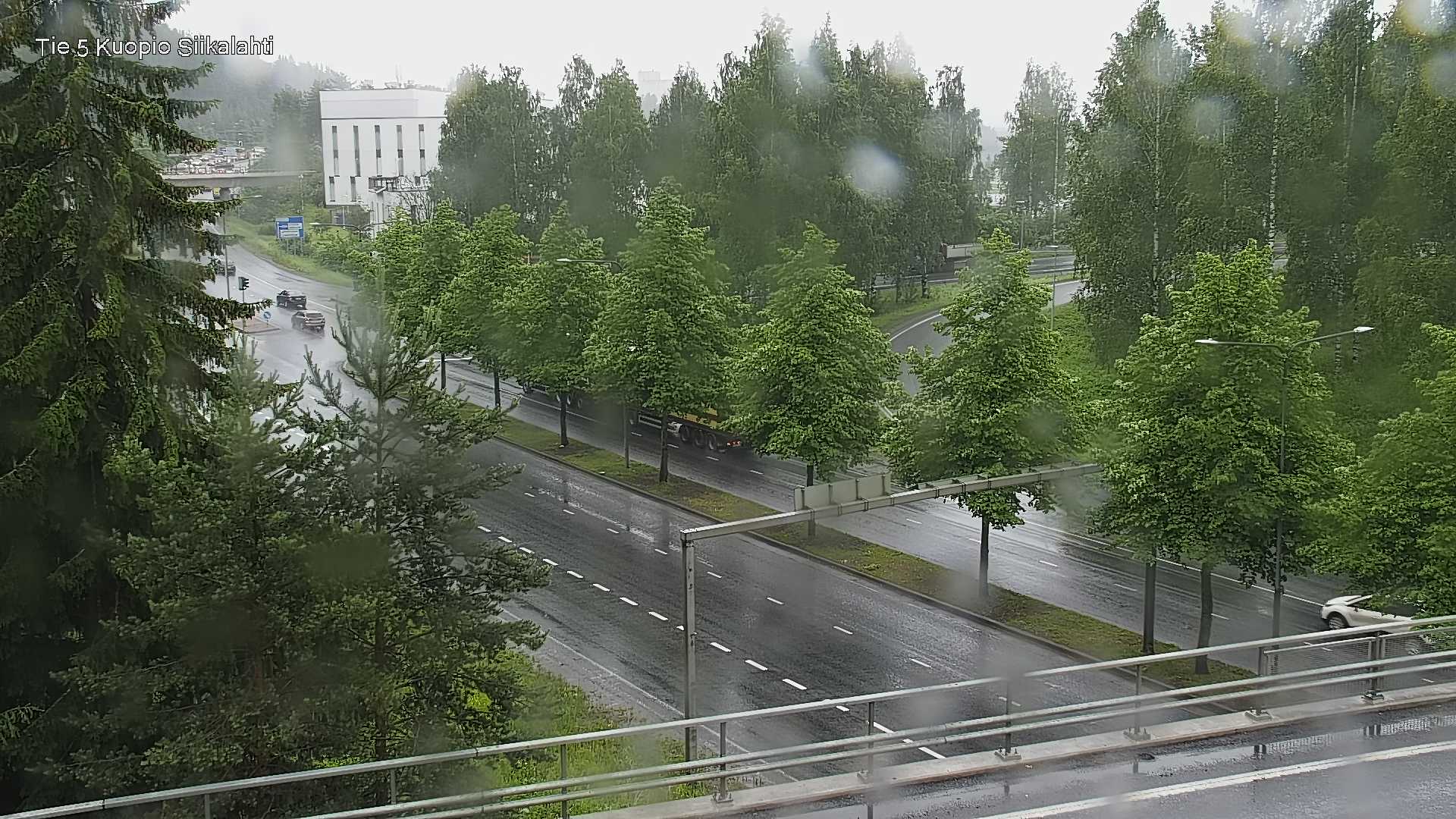 Weather Camera Image Väg 5 Kuopio, Siikalahti, Kuopio, Pohjois-Savo
