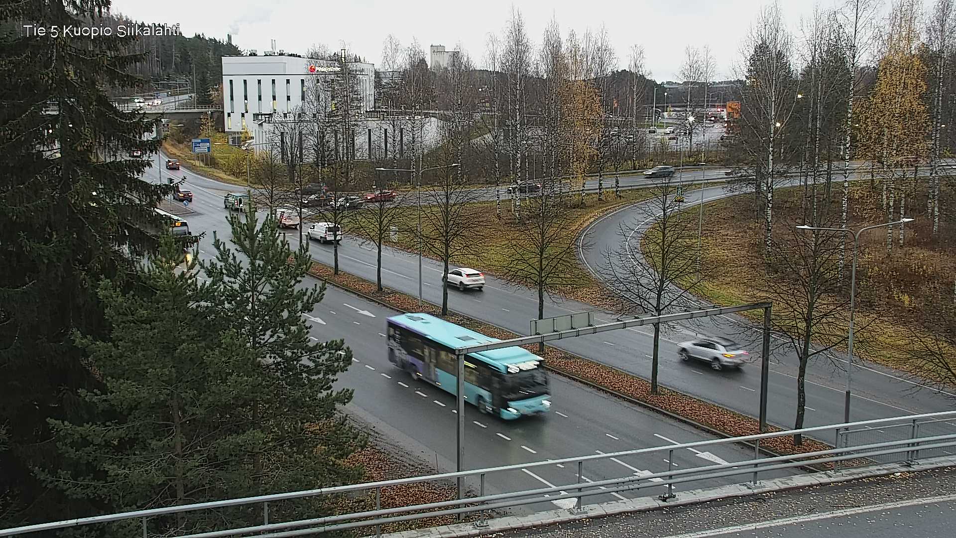 Weather Camera Image Väg 5 Kuopio, Siikalahti, Kuopio, Pohjois-Savo