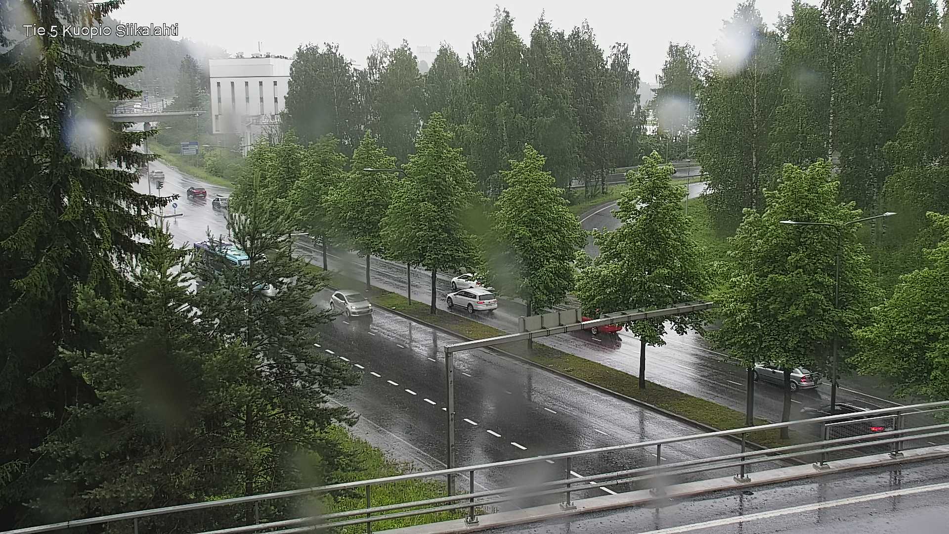 Weather Camera Image Väg 5 Kuopio, Siikalahti, Kuopio, Pohjois-Savo