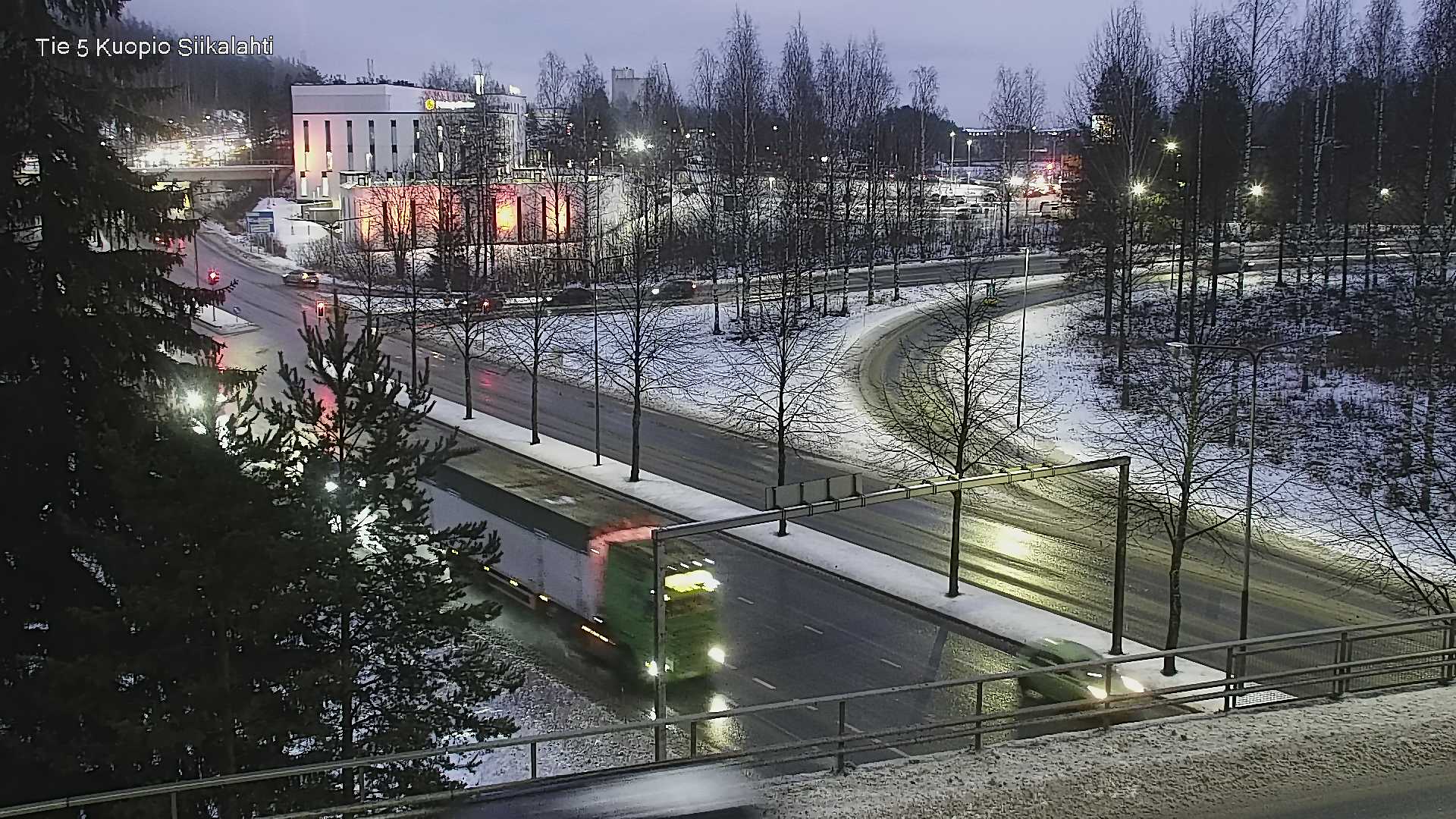 Weather Camera Image Road 5 Kuopio, Siikalahti, Kuopio, Pohjois-Savo