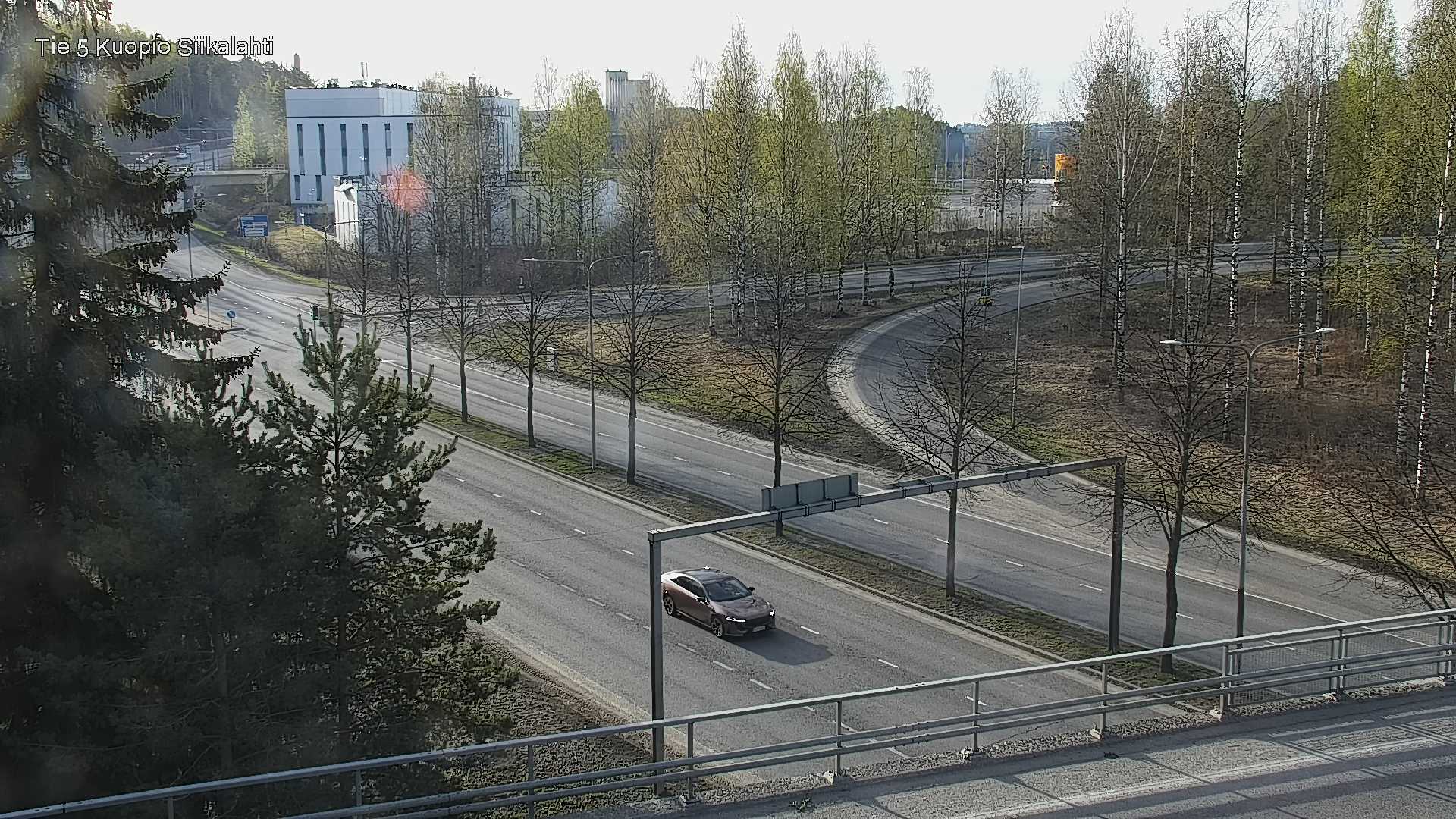 Weather Camera Image Väg 5 Kuopio, Siikalahti, Kuopio, Pohjois-Savo