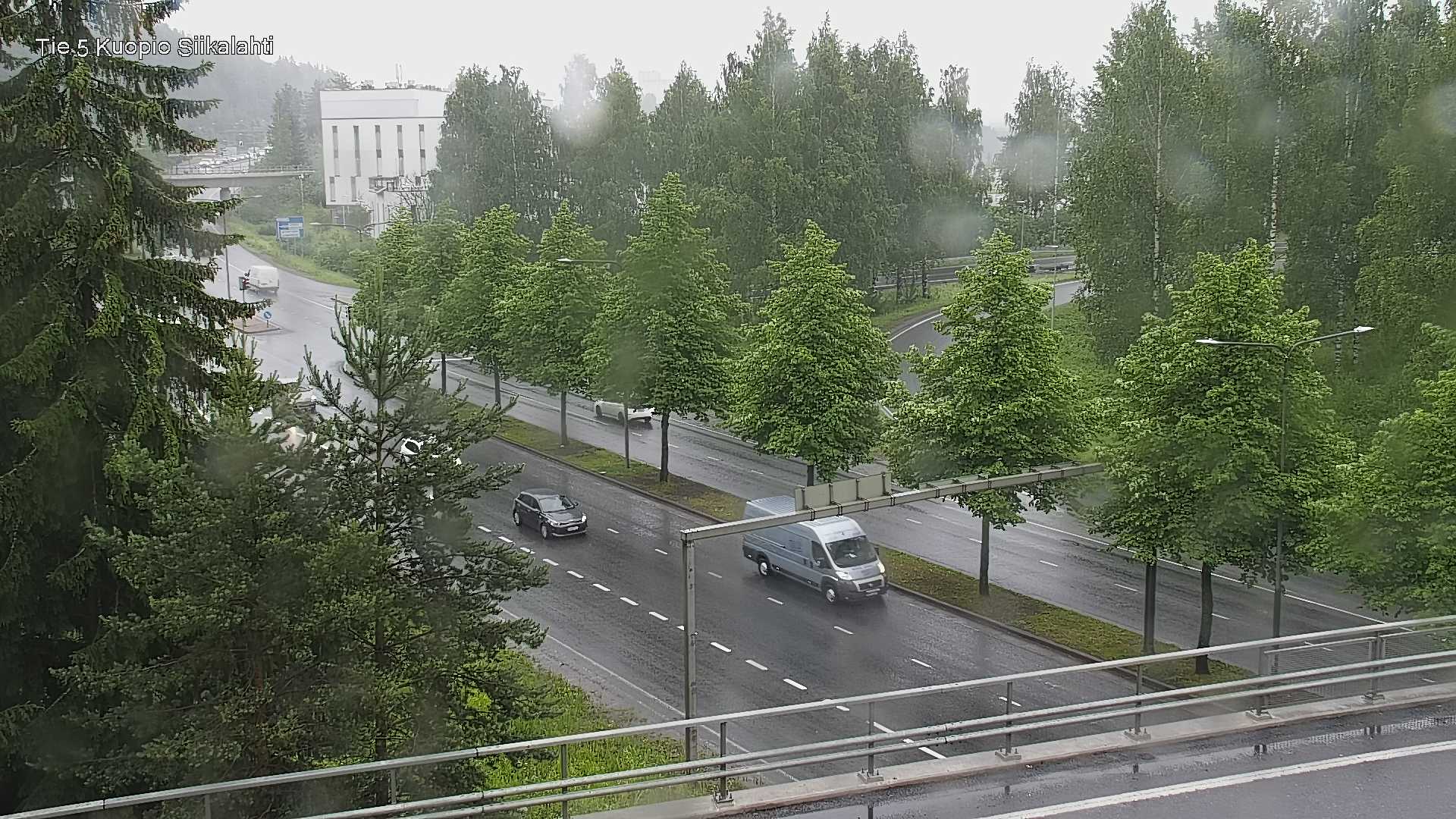Weather Camera Image Väg 5 Kuopio, Siikalahti, Kuopio, Pohjois-Savo