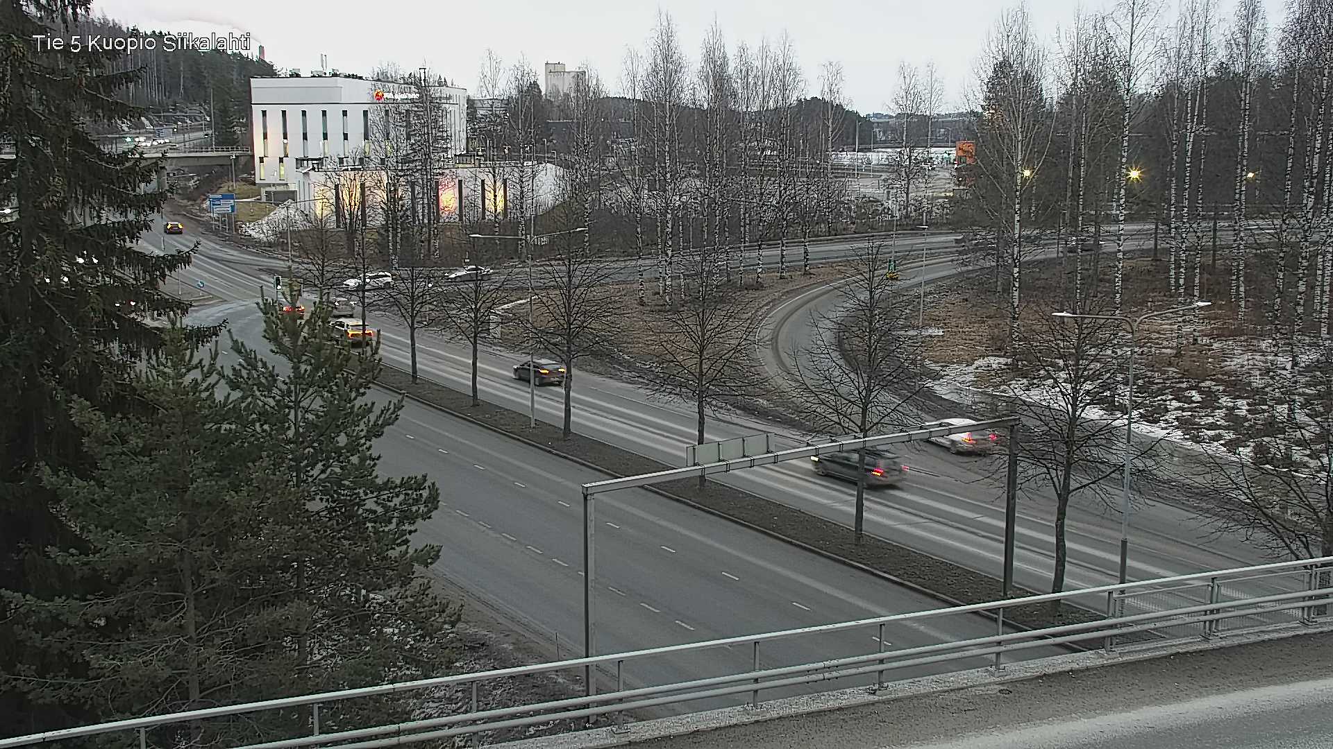 Weather Camera Image Väg 5 Kuopio, Siikalahti, Kuopio, Pohjois-Savo