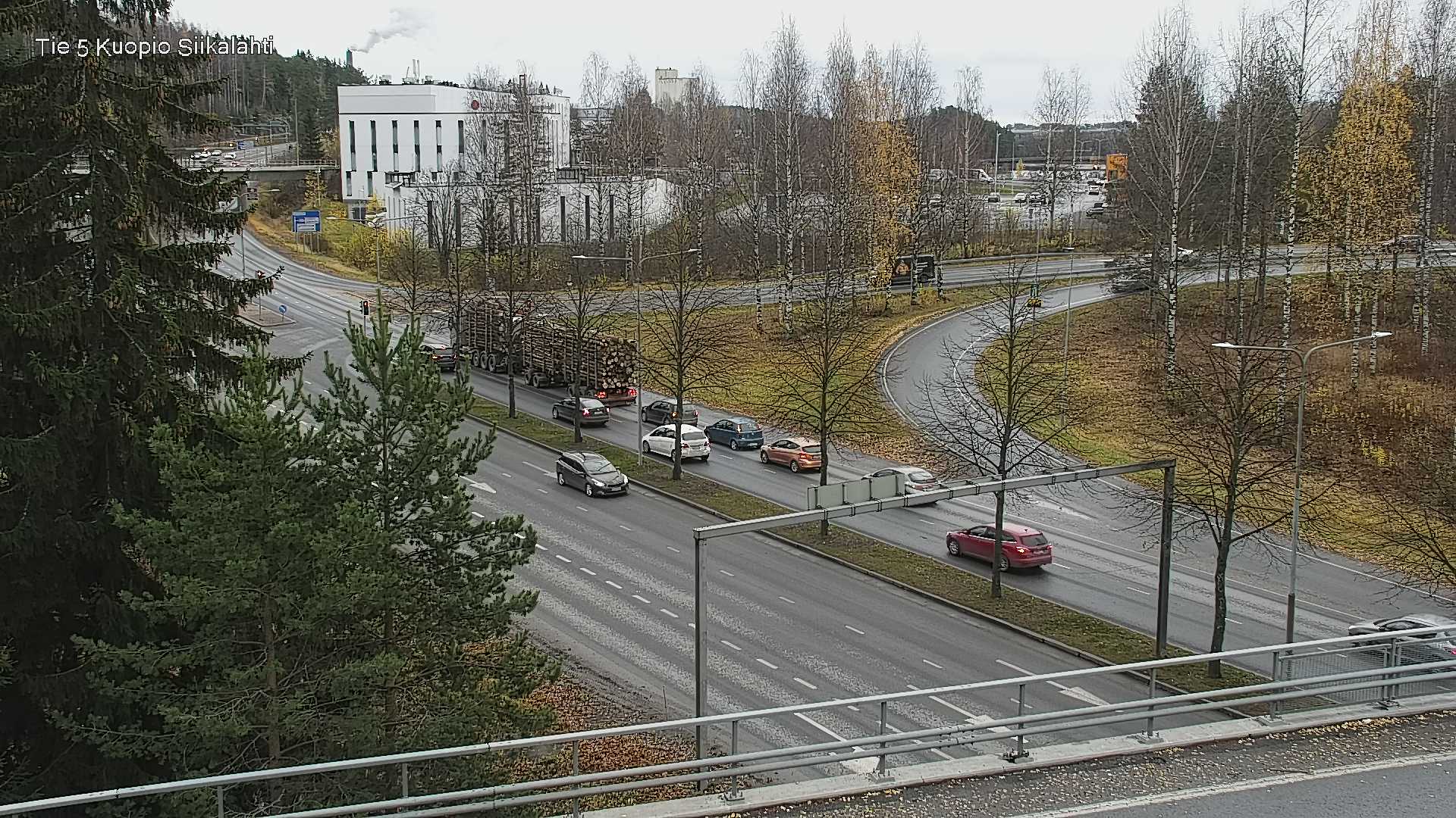 Weather Camera Image Väg 5 Kuopio, Siikalahti, Kuopio, Pohjois-Savo