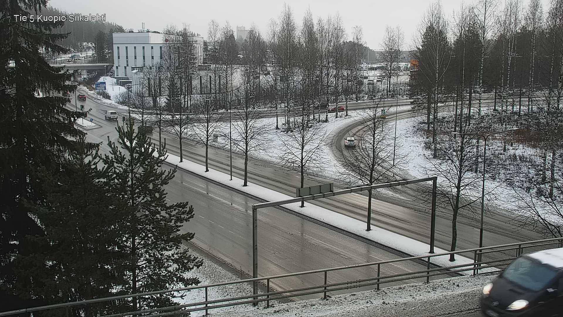 Weather Camera Image Road 5 Kuopio, Siikalahti, Kuopio, Pohjois-Savo