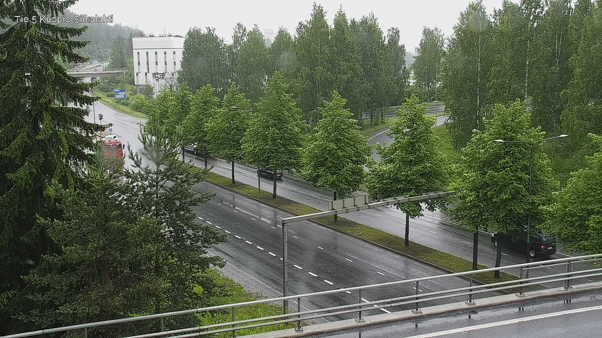 Weather Camera Image Väg 5 Kuopio, Siikalahti, Kuopio, Pohjois-Savo