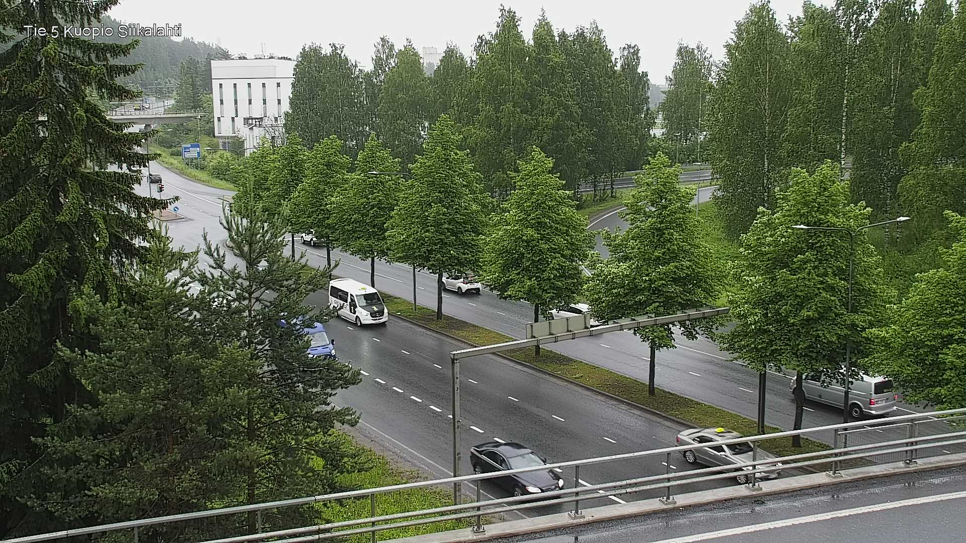 Weather Camera Image Väg 5 Kuopio, Siikalahti, Kuopio, Pohjois-Savo