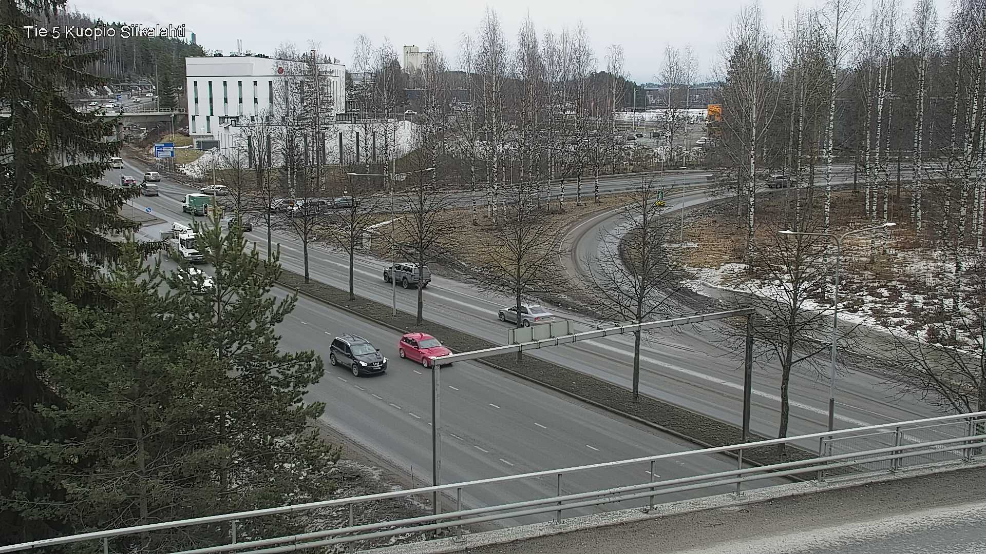 Weather Camera Image Road 5 Kuopio, Siikalahti, Kuopio, Pohjois-Savo