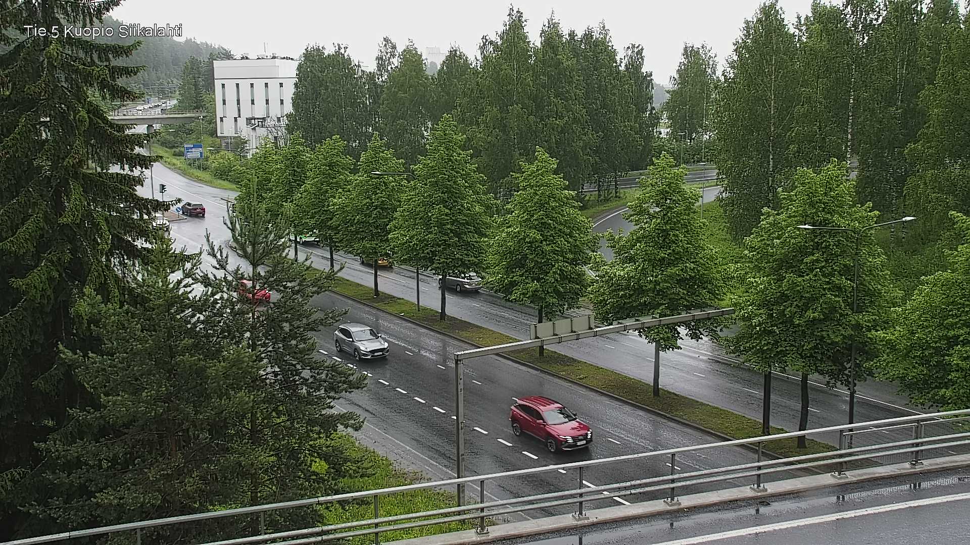 Weather Camera Image Väg 5 Kuopio, Siikalahti, Kuopio, Pohjois-Savo