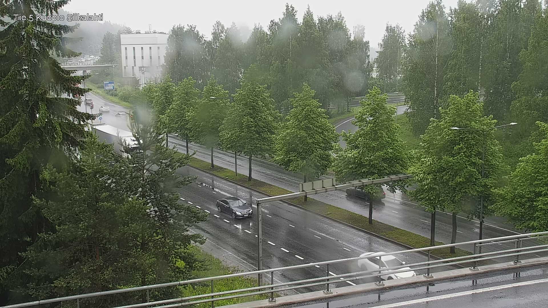 Weather Camera Image Väg 5 Kuopio, Siikalahti, Kuopio, Pohjois-Savo