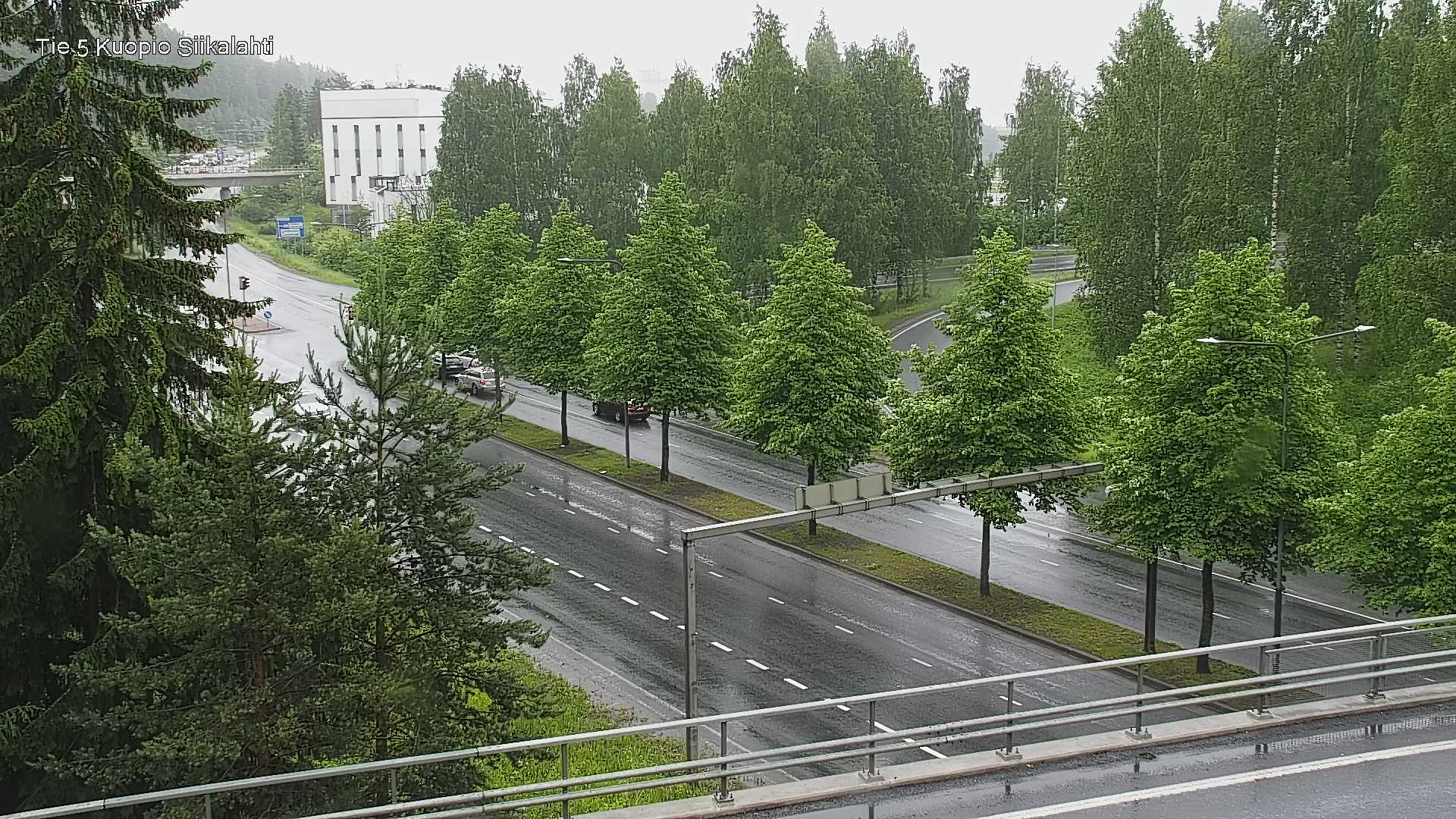 Weather Camera Image Väg 5 Kuopio, Siikalahti, Kuopio, Pohjois-Savo