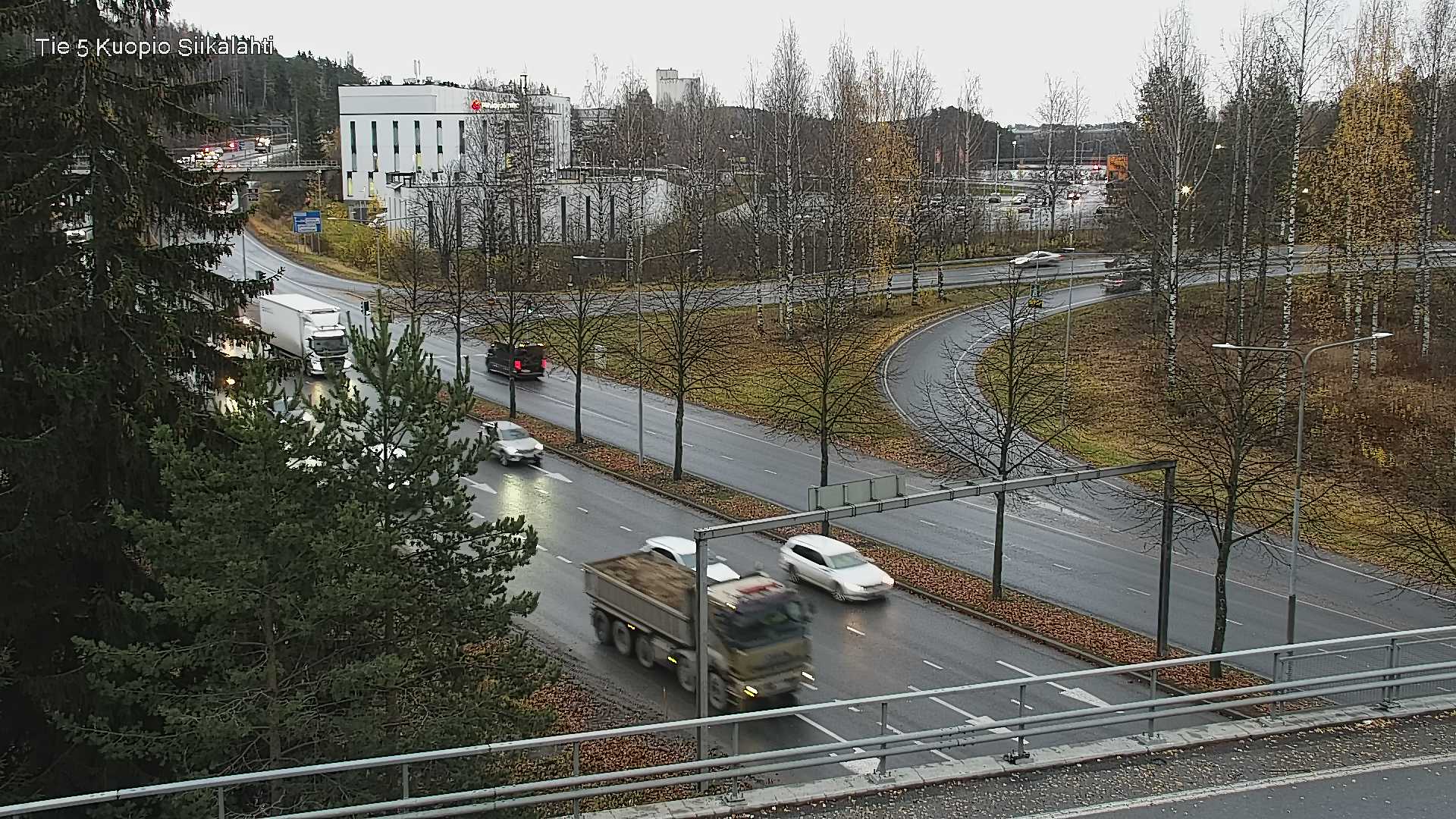 Weather Camera Image Väg 5 Kuopio, Siikalahti, Kuopio, Pohjois-Savo