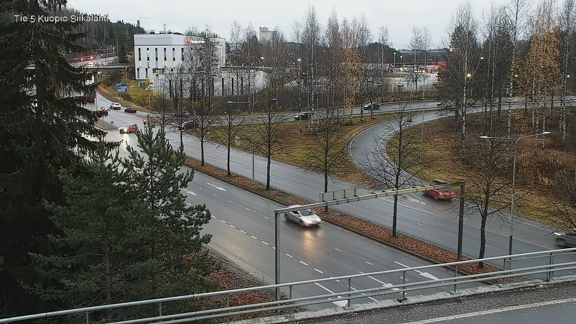 Weather Camera Image Väg 5 Kuopio, Siikalahti, Kuopio, Pohjois-Savo